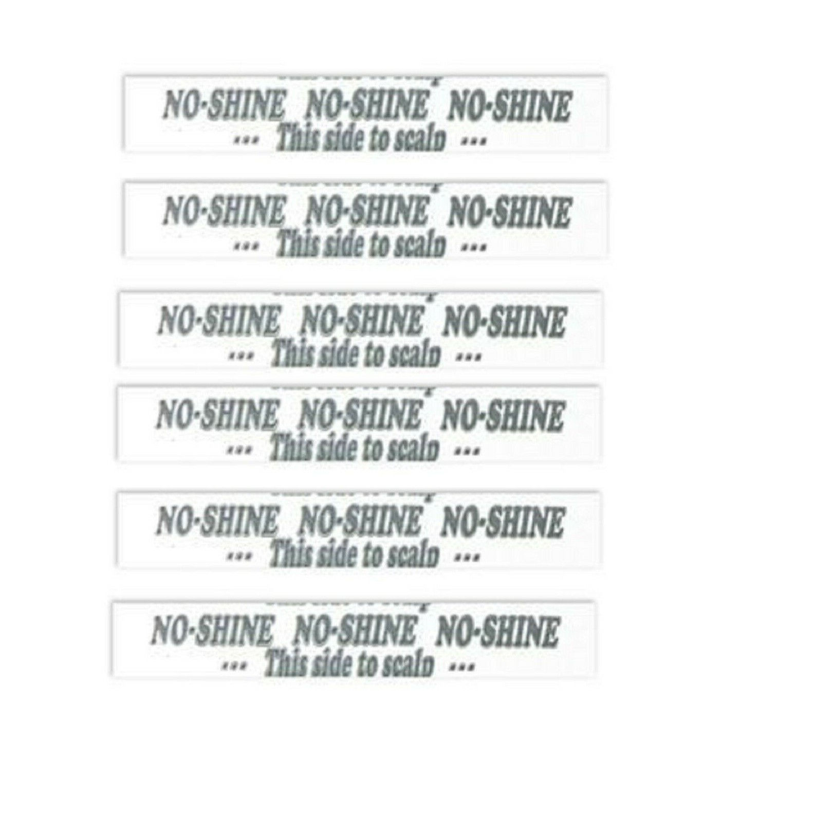 Walker No Shine Bonding Double Sided Tape 1/2″ x 3″ Straight Strips 72 Pcs Wigs.