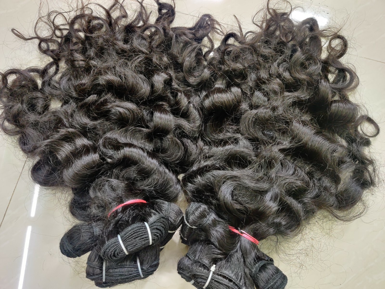 Best Quality Raw Tight Curly Human Hair Extension 100 Gram Bundles