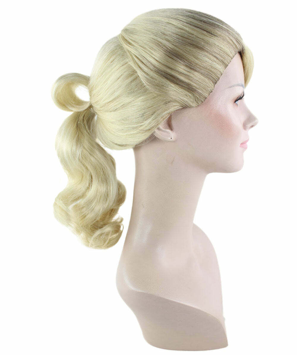 50’s Up Do Wig | Blonde Vintage Wig | Premium Breathable Capless Cap HW-1736