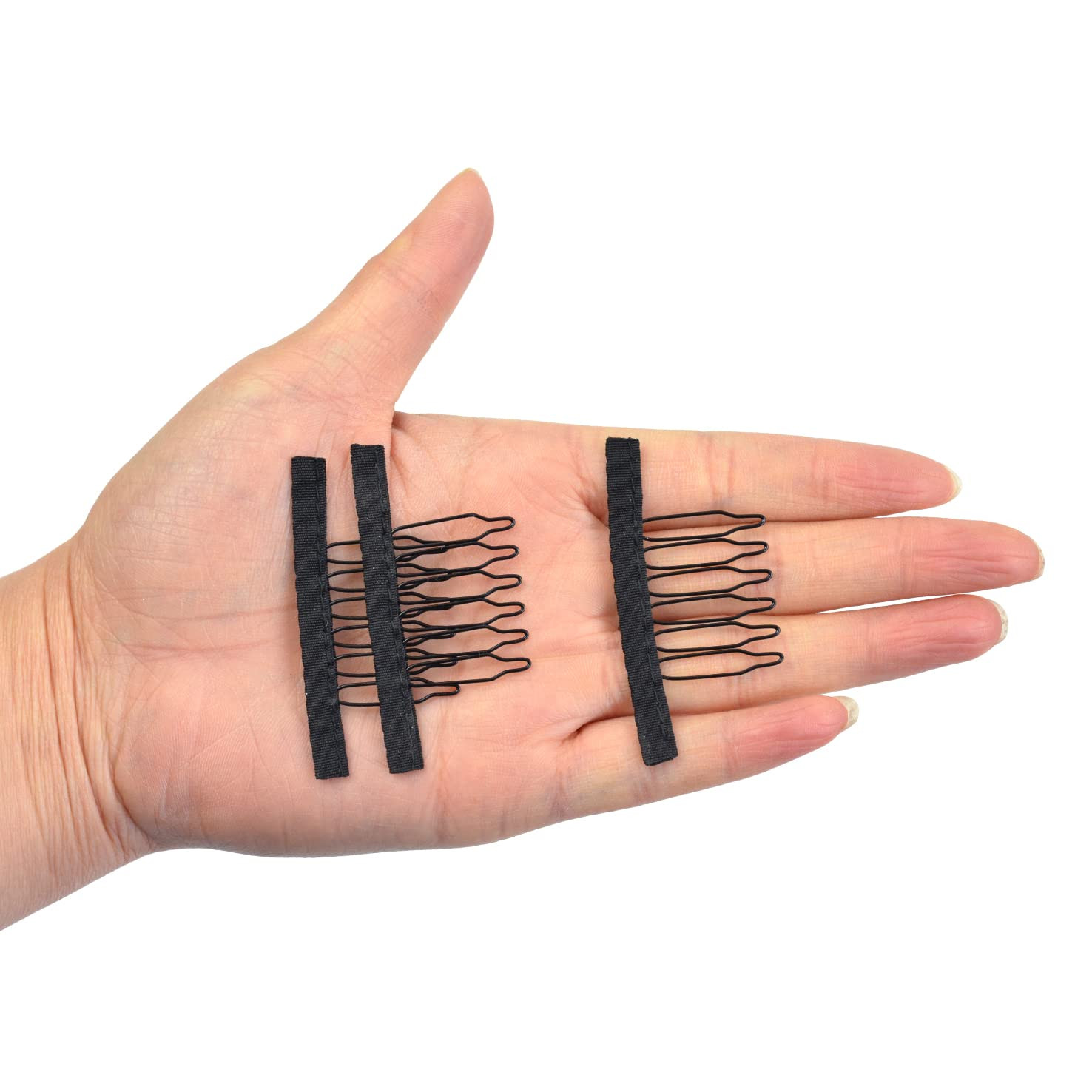 24 Pcs Wig Combs to Secure Wigs 6-Teeth Wig Cap Clips Hair Accessories Tools …
