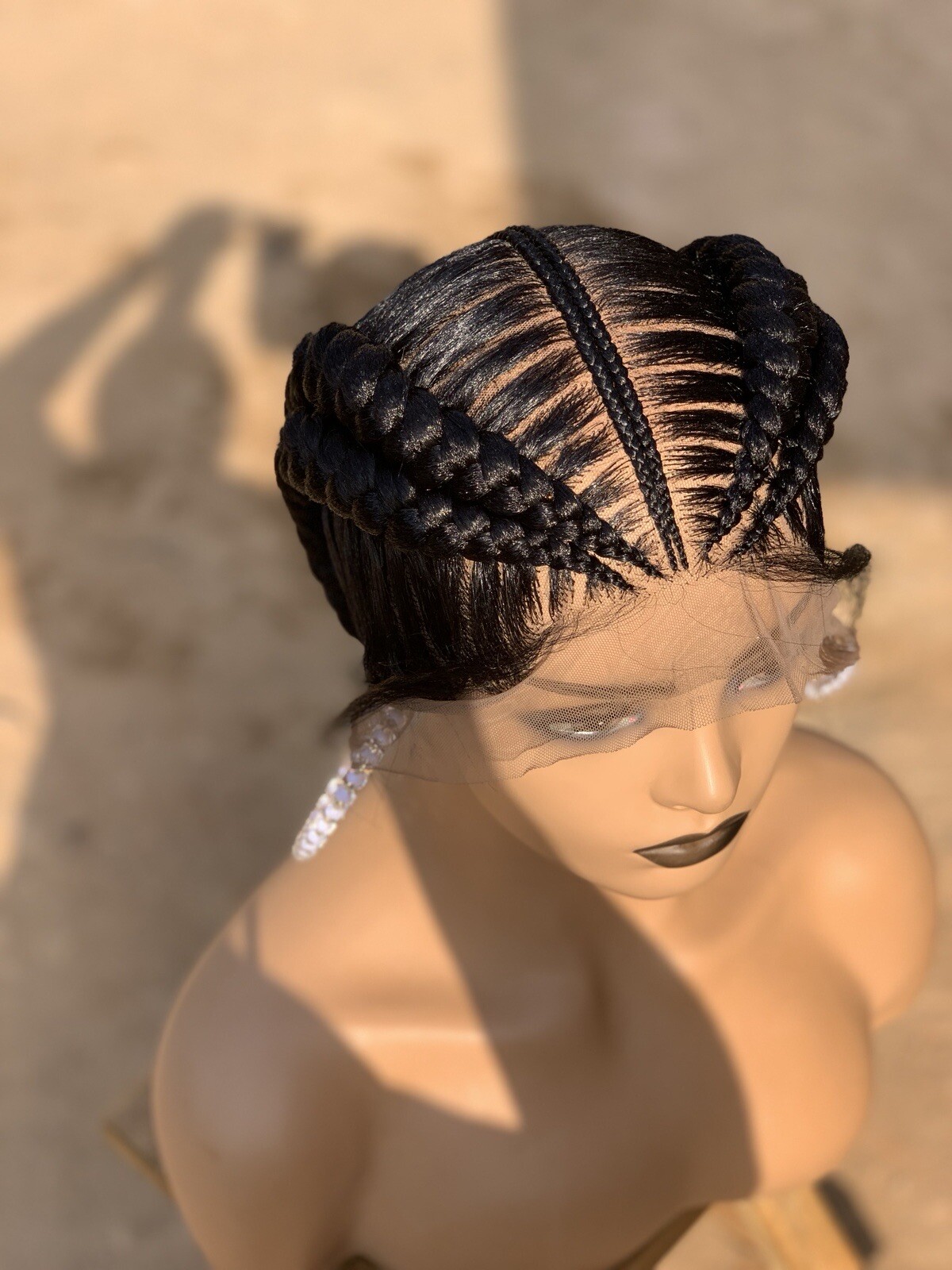 French braids Braided wig,Knotless Box Braids,Frontal braid wig,Braid wig,Stitch