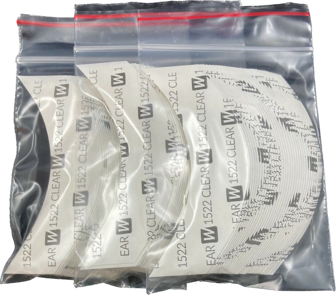 3M Double Sided Clear Daily Wear CC Contour Walker Wig Toupee Hairpiece 108 PCS