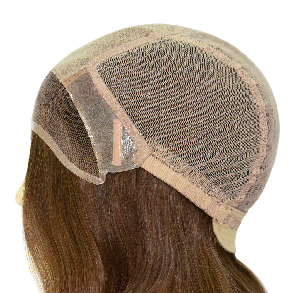 Women Wigs European Virgin Human Hair Systems French Lace Front Injection EW40