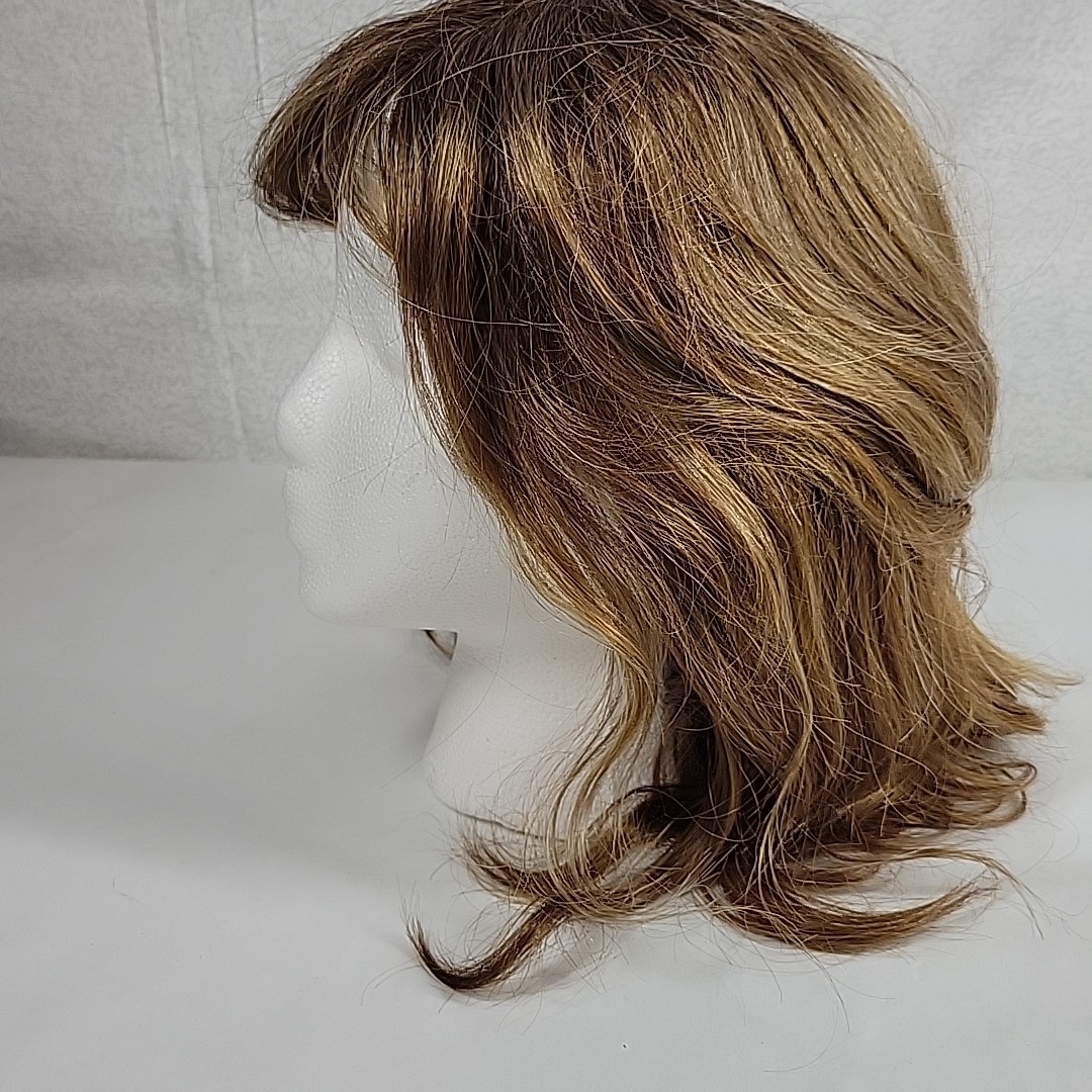 Envy Brittany Wig Creamed Coffee Color Synthetic Kanekalon Fiber EUC