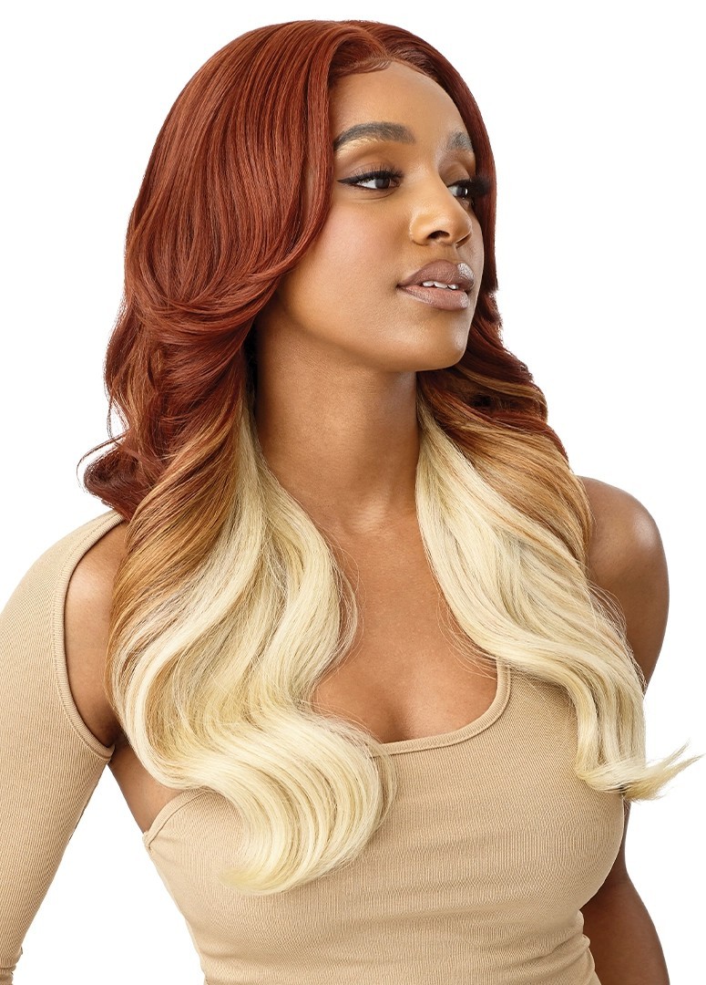 OUTRE COLOR BOMB PREMIUM SYNTHETIC FIBER LACE FRONT WIG – YAVANNA