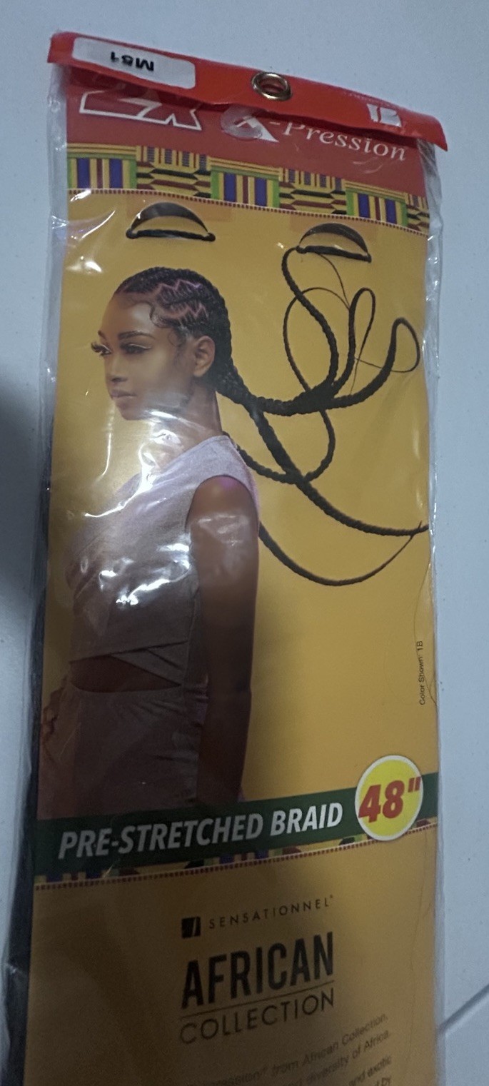 Expressions pre-stretch braid 48 inch