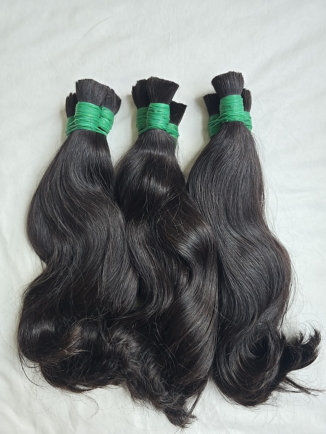 100% RAW | 18” | Unwefted (Bulk) | EXTRA Full | Double-Drawn Hair