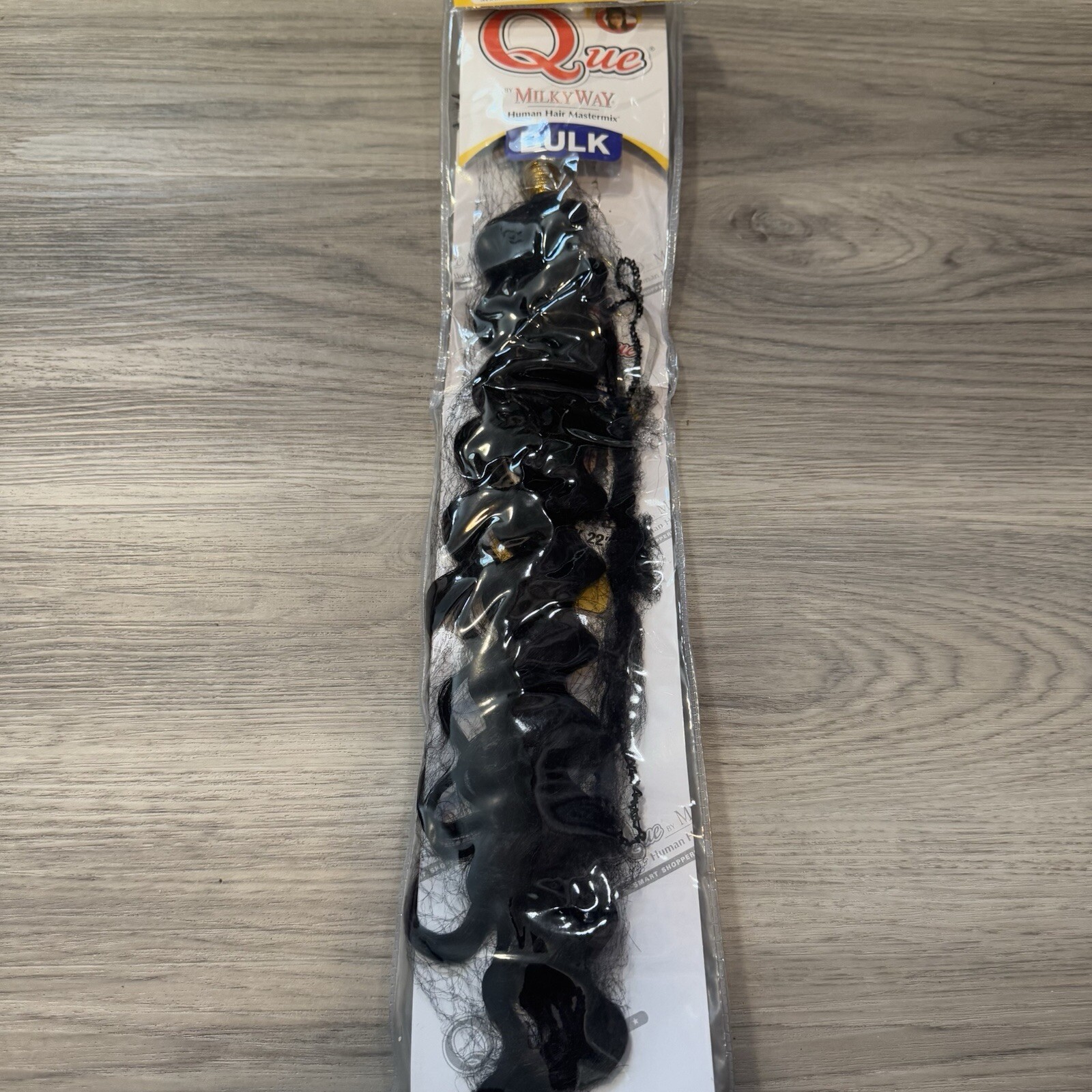 Que By Milky Way Deep Bulk #22 1B Shake-N-Go Human Hair Mastermix