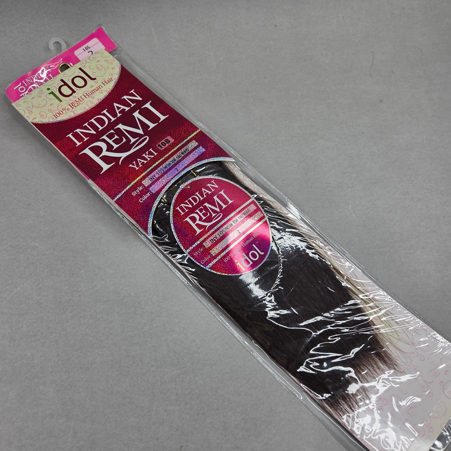idol INDIAN REMI YAKI 10S Hair Extensions Weave Color 2 100% Human Hair