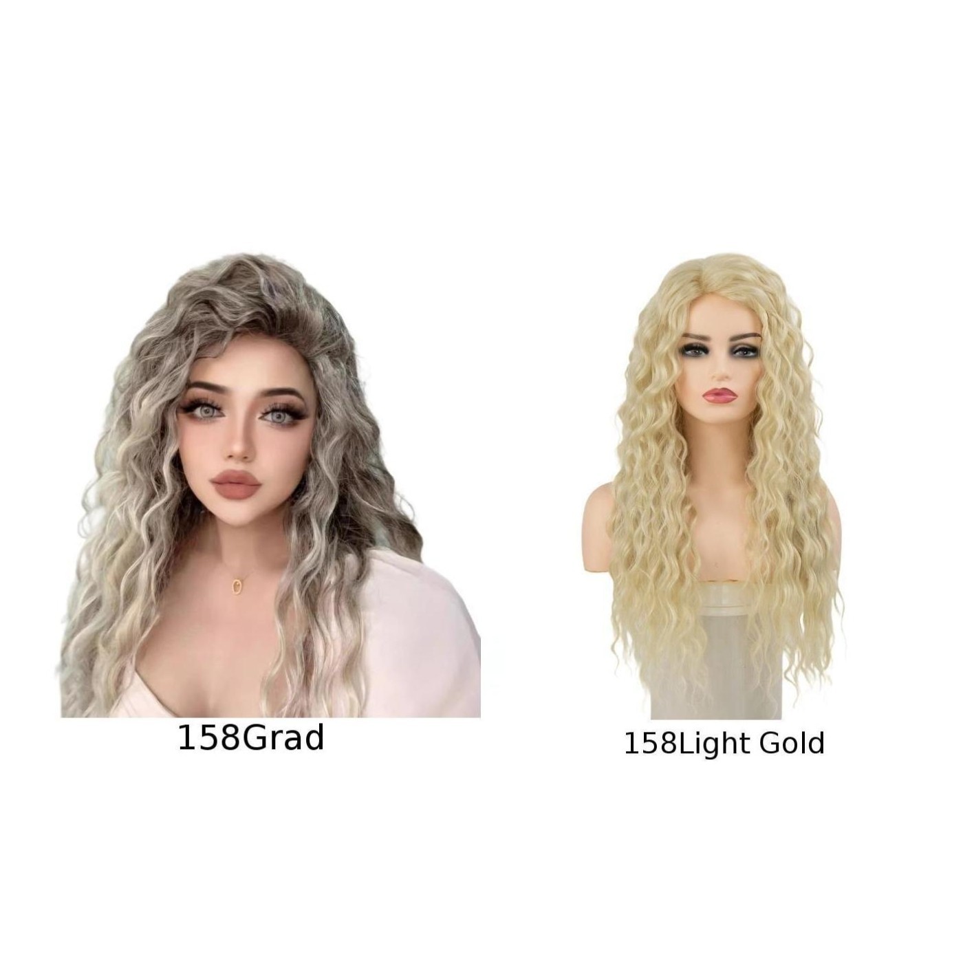 Long Curly For Wig for Women 66cm Synthetic Hair for Everyday Wear and Parties