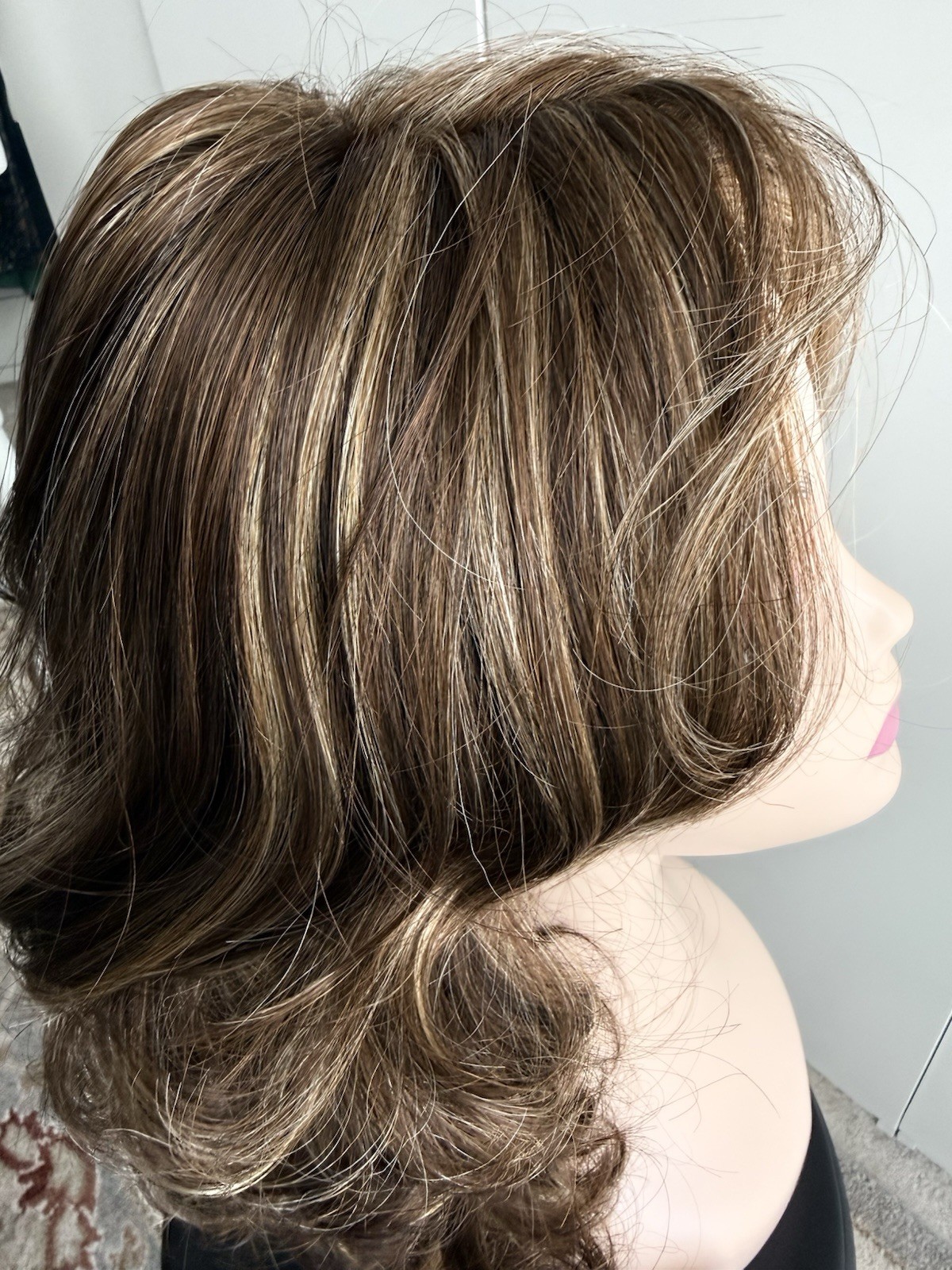 TRESSALLURE Breeze Lace Front Wig (Mono Top) Color CHOCOLATE SWIRL NEW