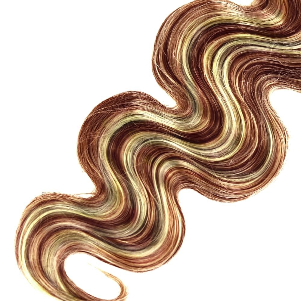 Breathtaking P30/613 Blonde Body Wave Extensions – 3 Bundles, 100% Virgin Hair