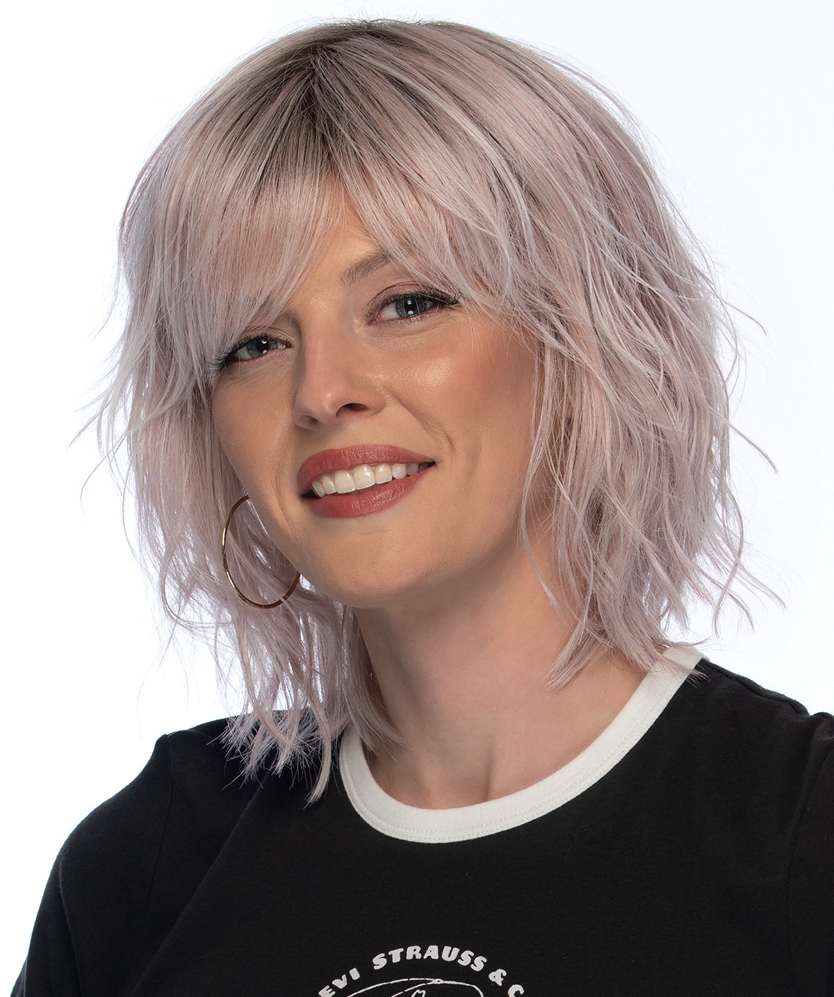 JONES Wig by ESTETICA, *ALL COLORS*, Stretch Cap, Razor cut choppy shag, NEW