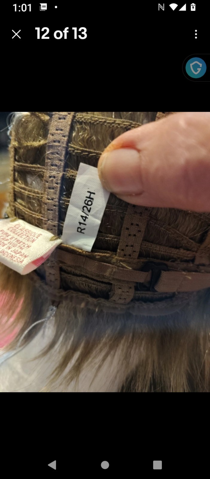 Estetica Designs Wig R14/26H Golden Wheat Blonde New Attached Tag No Box