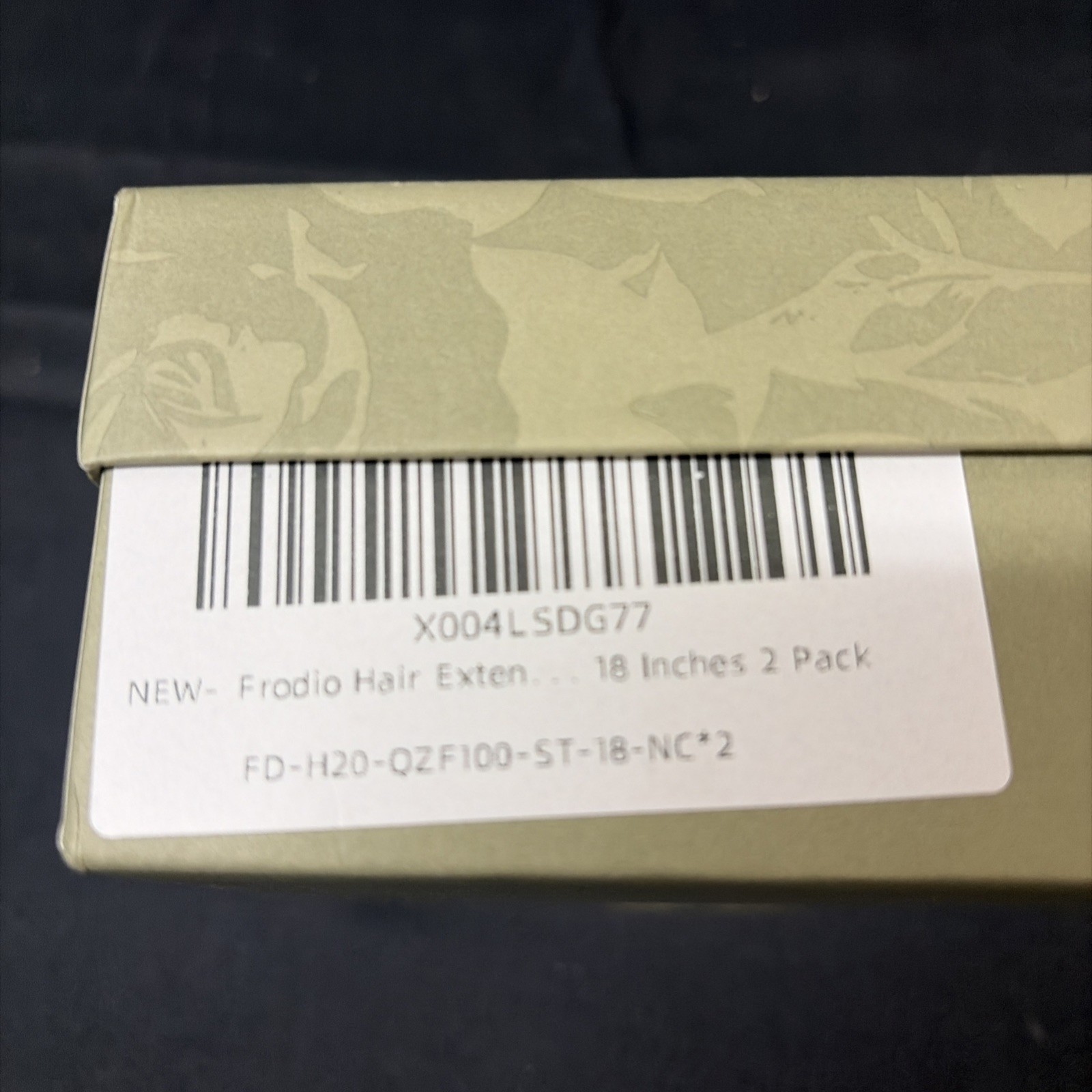 Frodio Clip Ins Hair Extensions Black 2 Pack Real Human Hair 18 Inches