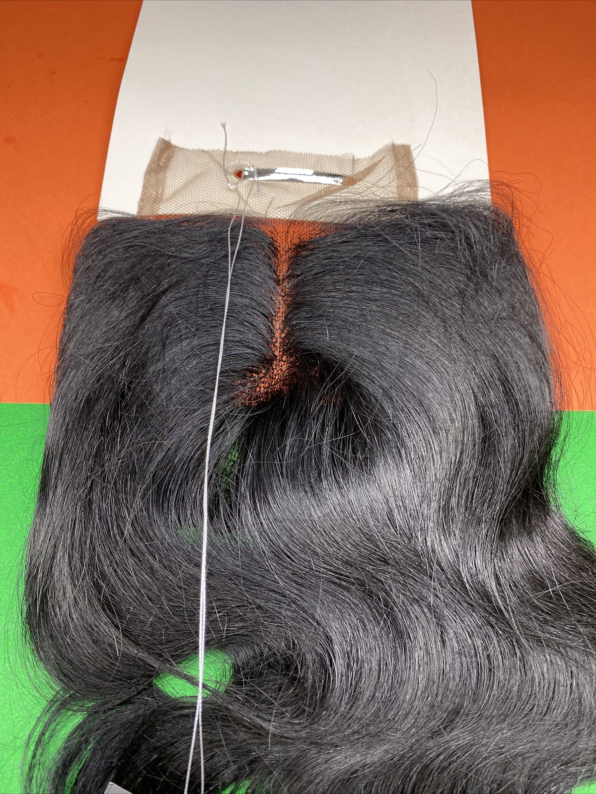 IRIS FINE SWISS LACE CLOSURE_PRE_PARTED_BODY_WAVE_12″_#1