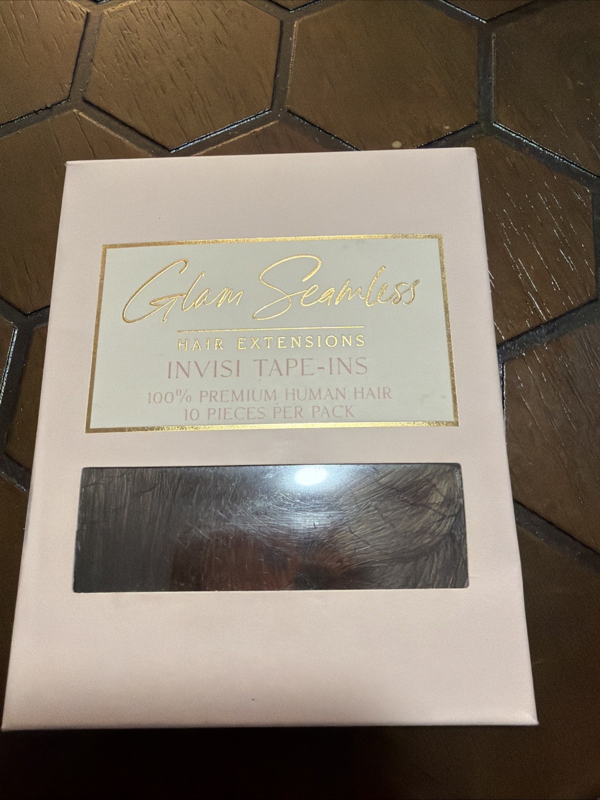Glam Seamless Hair Extensions INVISI TAPE-INS 20in Color #04