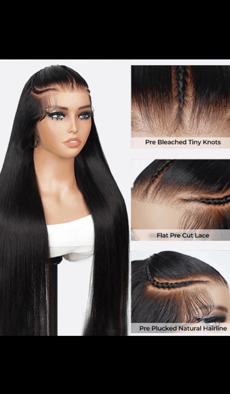 Pre-Plucked Pre-Bleached Knots 26 inches human hair