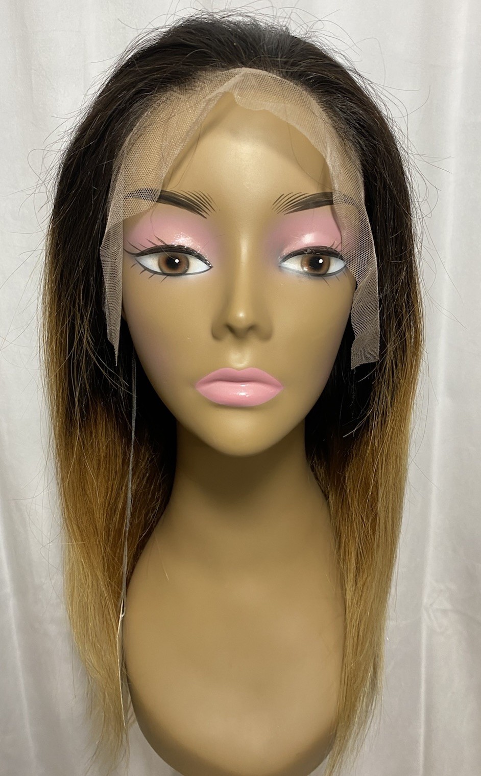 20 Inch Ombre Wig 13×6 HD Lace Front Human Hair 430/27 Honey Blonde Glue-less