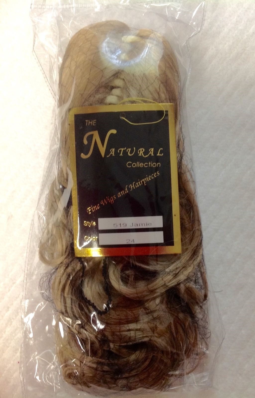 JAMIE NATURAL COLLECTION hairpiece BLACK BROWN BLONDE RED FROST Clip ponytail