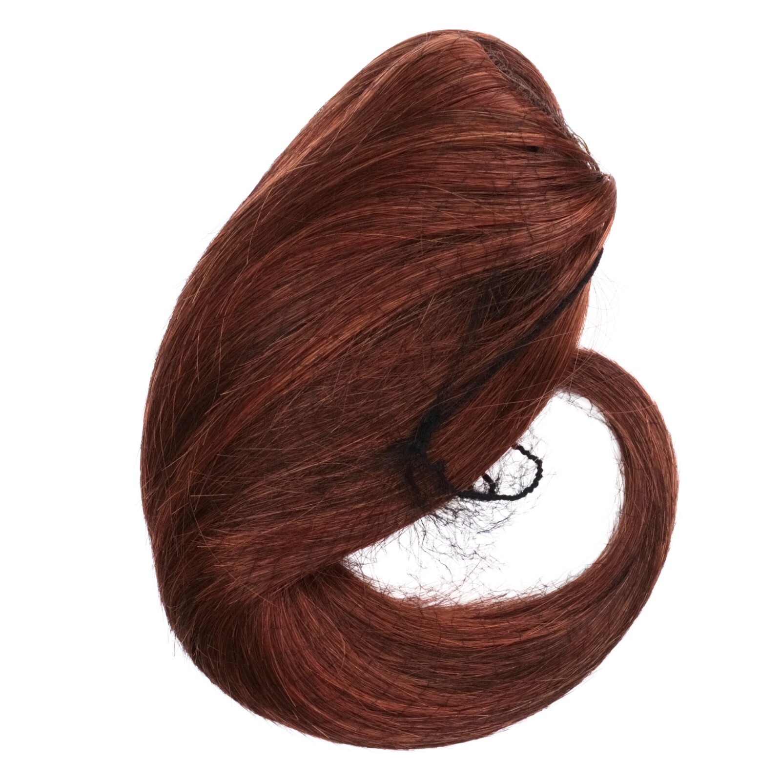 MEDIUM RED BROWN 32/31H Daisy Fuentes Secret Extension 10″ Wire Pony Tail