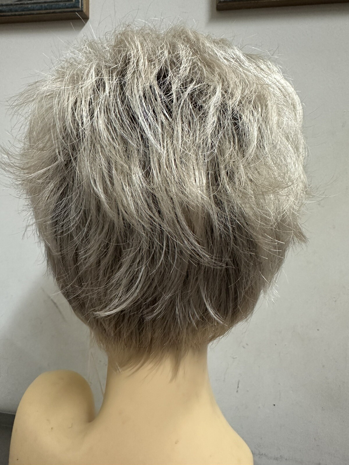 DREW-Noriko Wig $SALE CHAMPAGNE DARK ROOTS-Edgy Pixie Style 5*** LOWEST$$