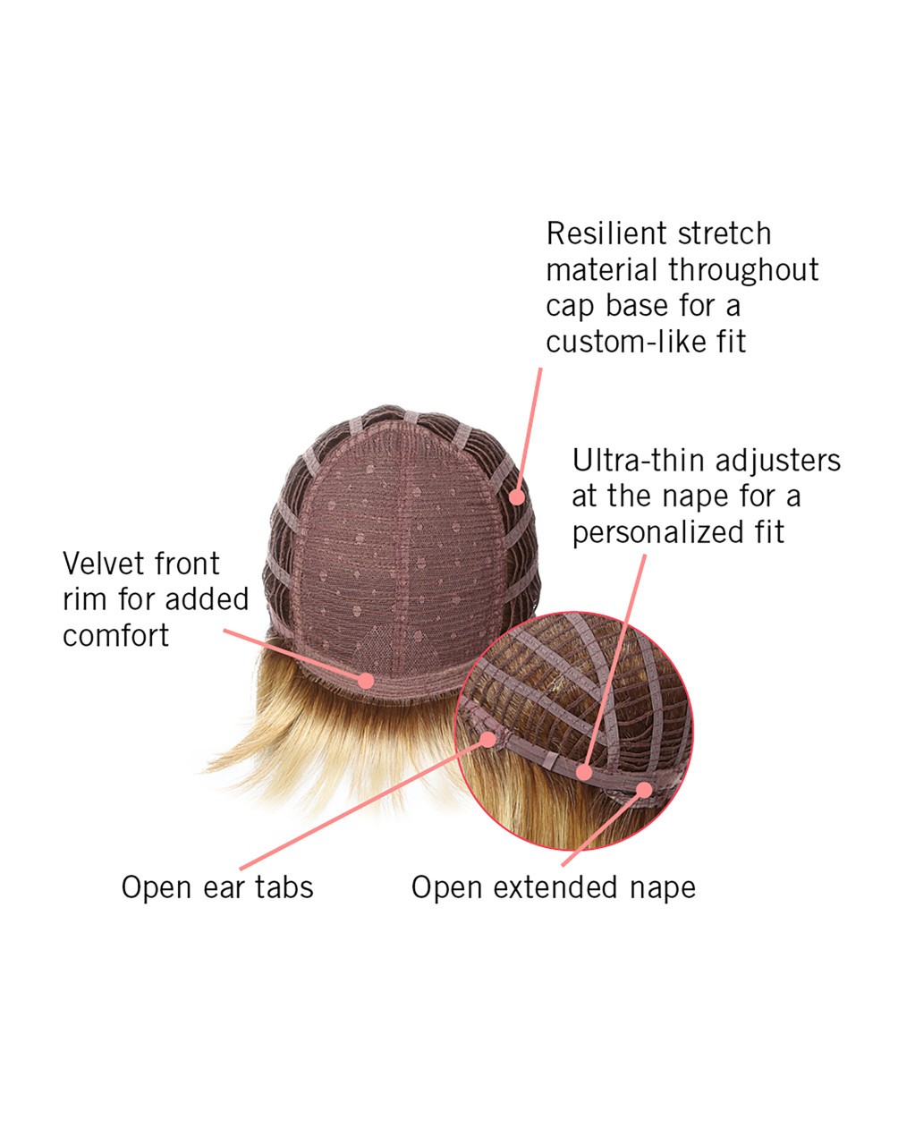 Classic Page | Hairdo | Mid-Length Wig | U Choose Color