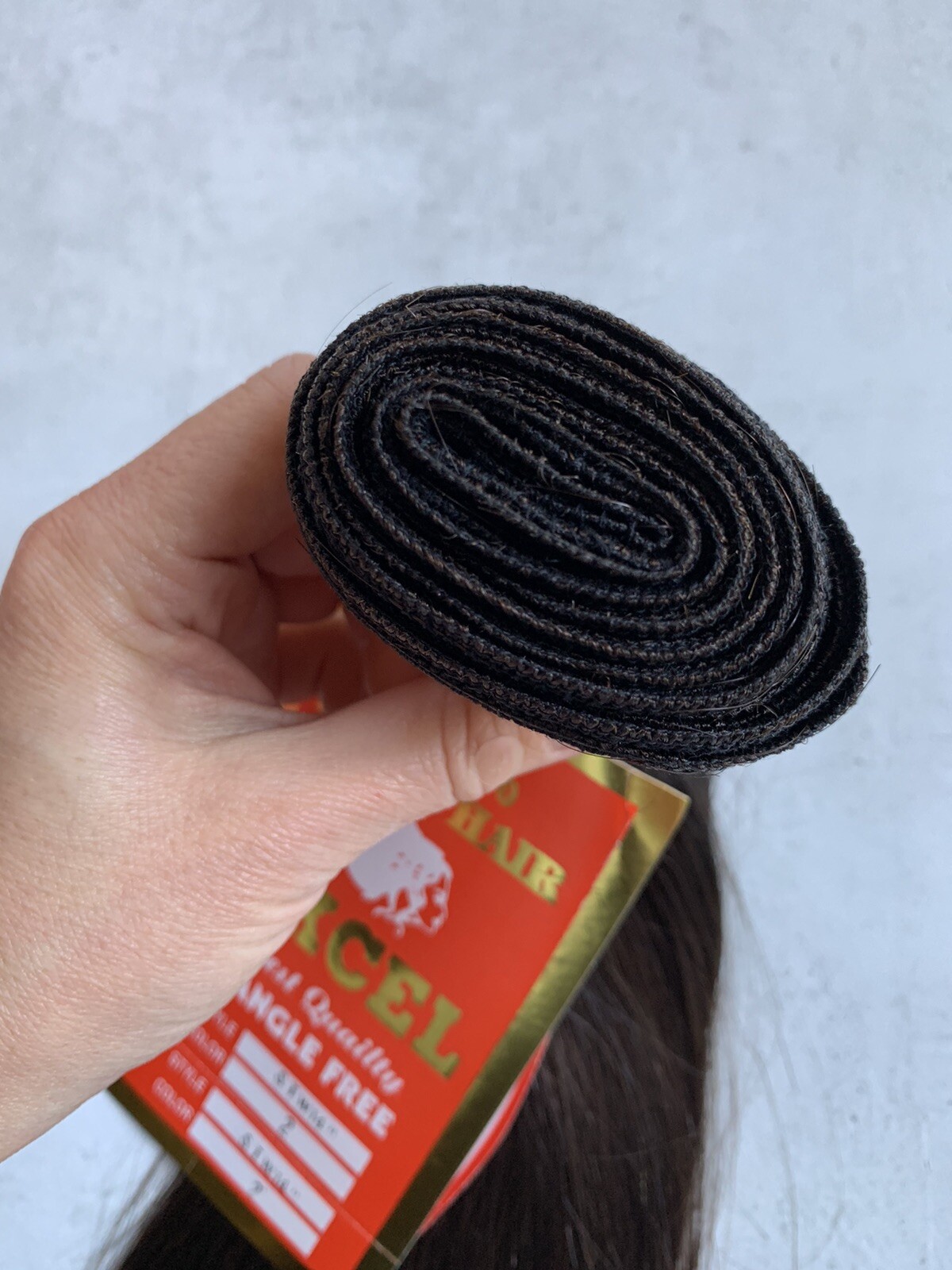 100% Human Weaving Hair by Excel, Silky Straight Smooth Texture 13-14″ Long! #2