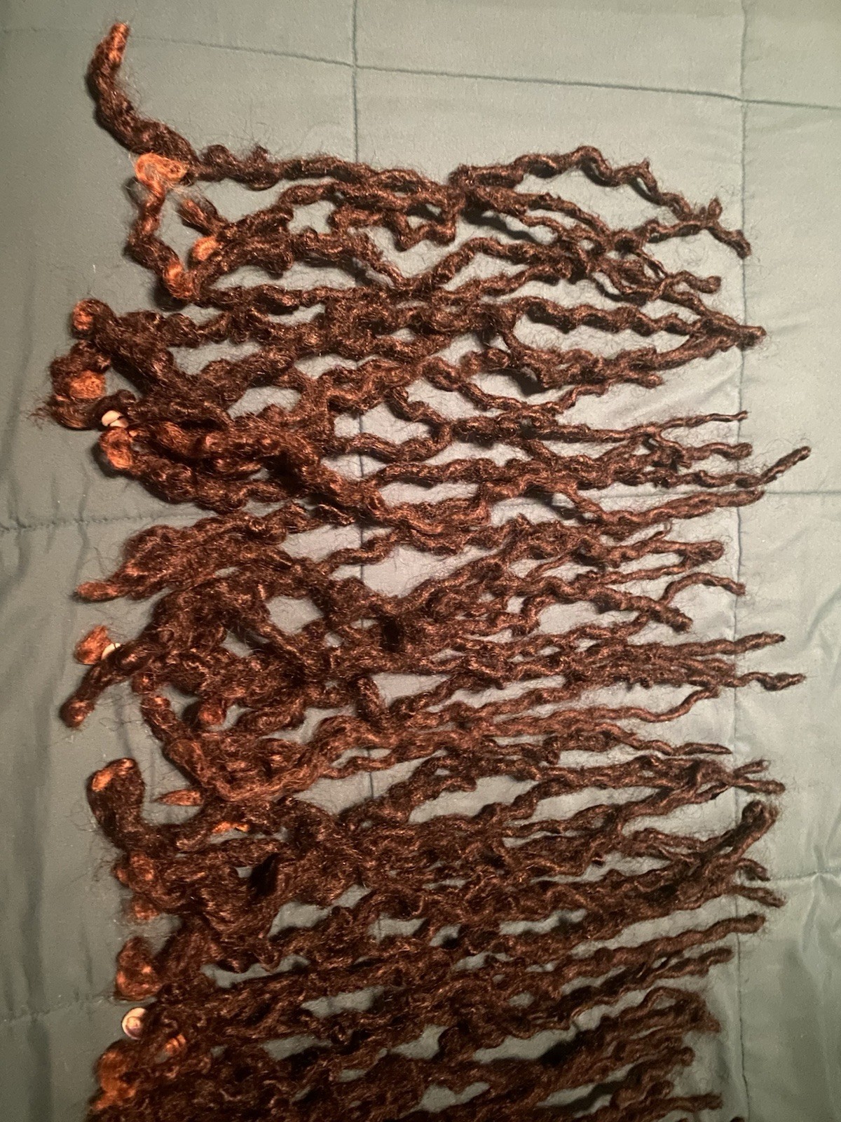 Human Hair Dreadlocks 100% Real 16-19” In Length