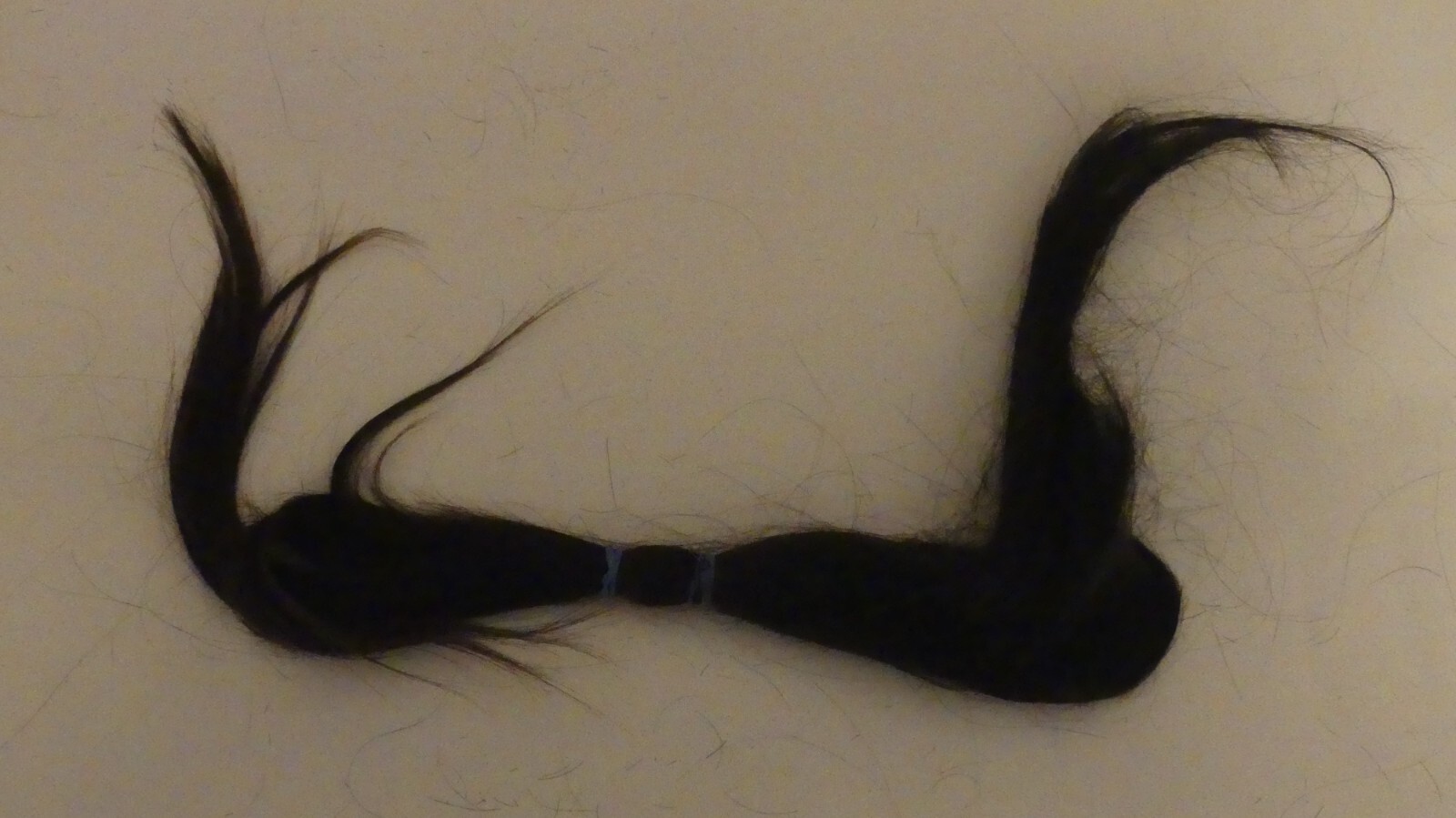 Human Hair Ponytail 22-inch Black Straight Fresh Cut Philippines
