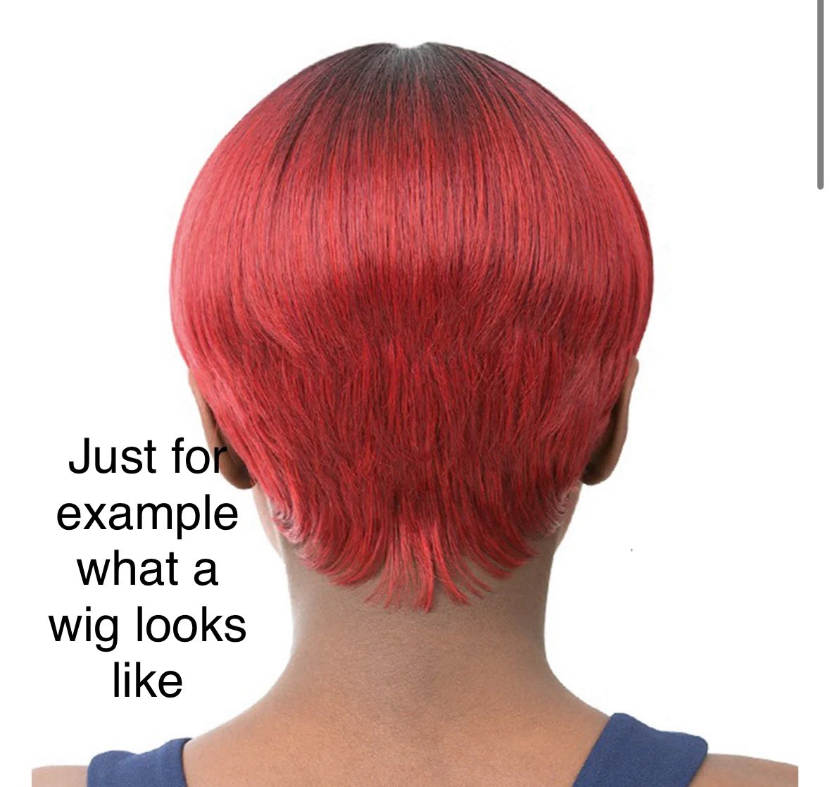 It’s A Wig! STRAIGHT SHORT HAIR WIG STYLE BOCUT-1 COLOR: TSM27130