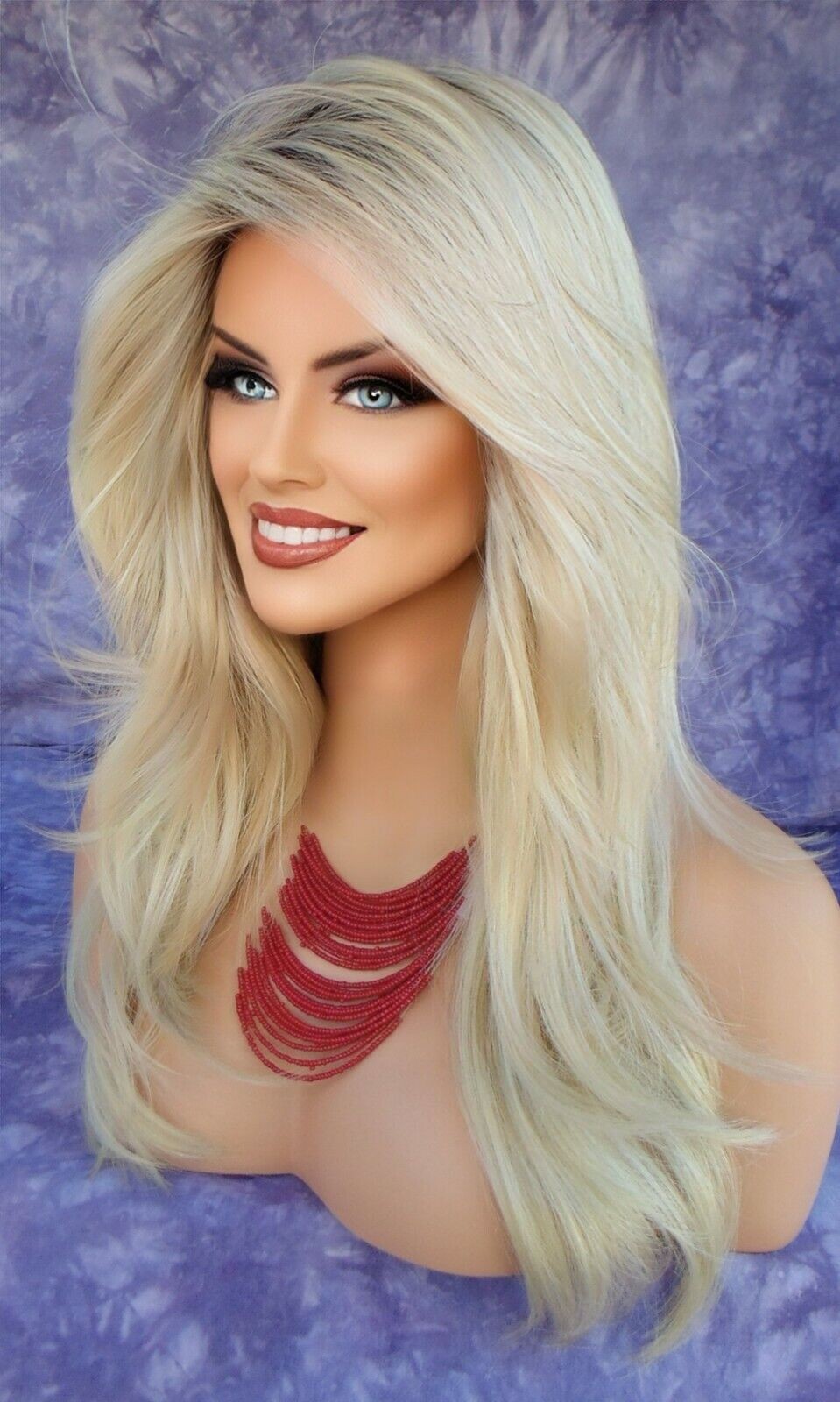 “ANGELICA” COLOR CHAMPAGNE R NORIKO WIG HYBRANT/GRADIENT NIB CUTE SEXY 505