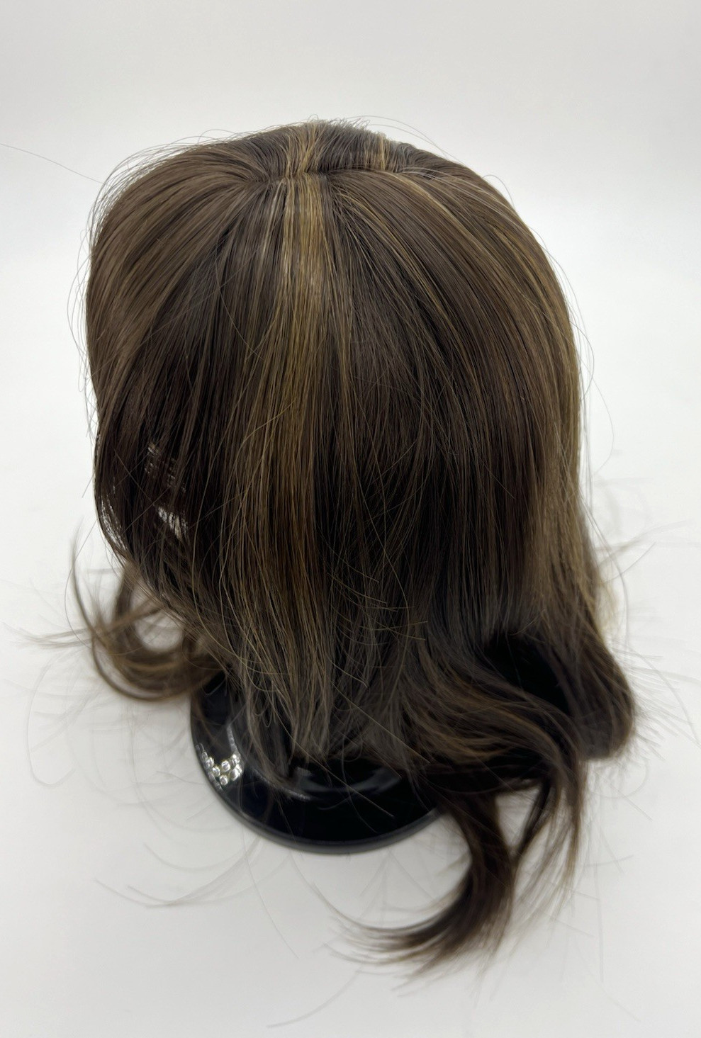 Light Brown with Blonde Balayage Long Layer 24-26in Women Premium Hair
