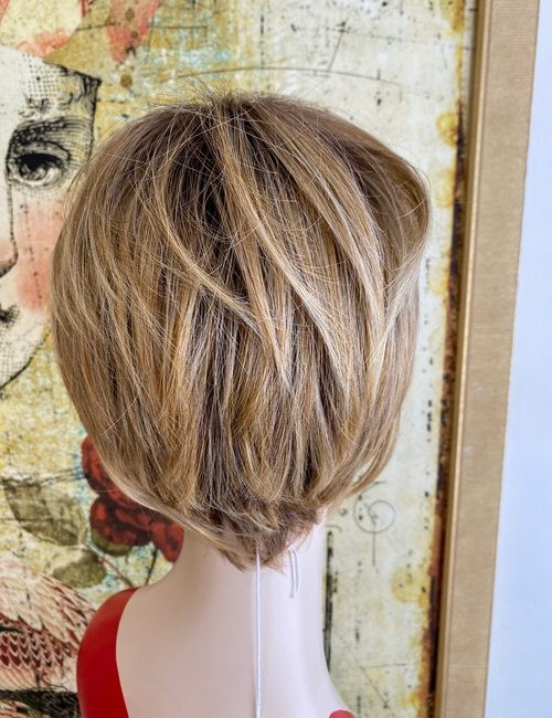 Hairdo Wispy Cut Styled Wig Ginger Blond Rooted Med Gold New Cap HairUWear