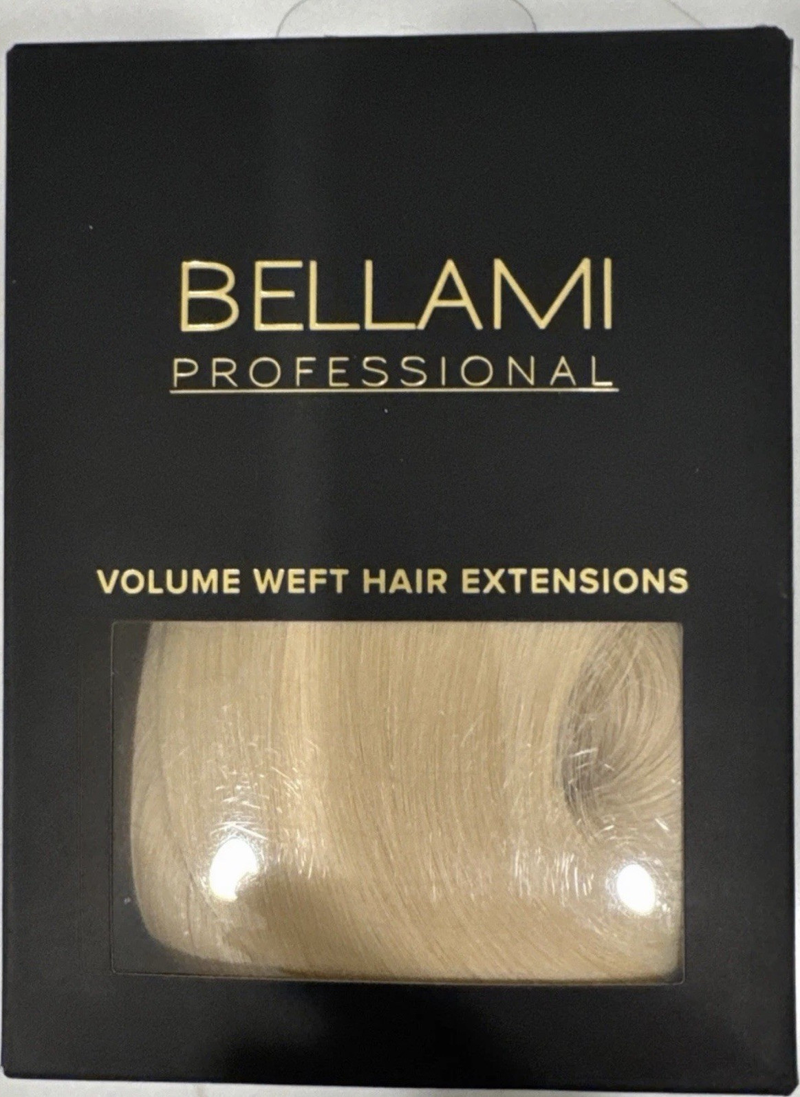 BELLAMI Flex Weft Hair Extension Ash Blonde #60 Human Hair (100% Authentic)