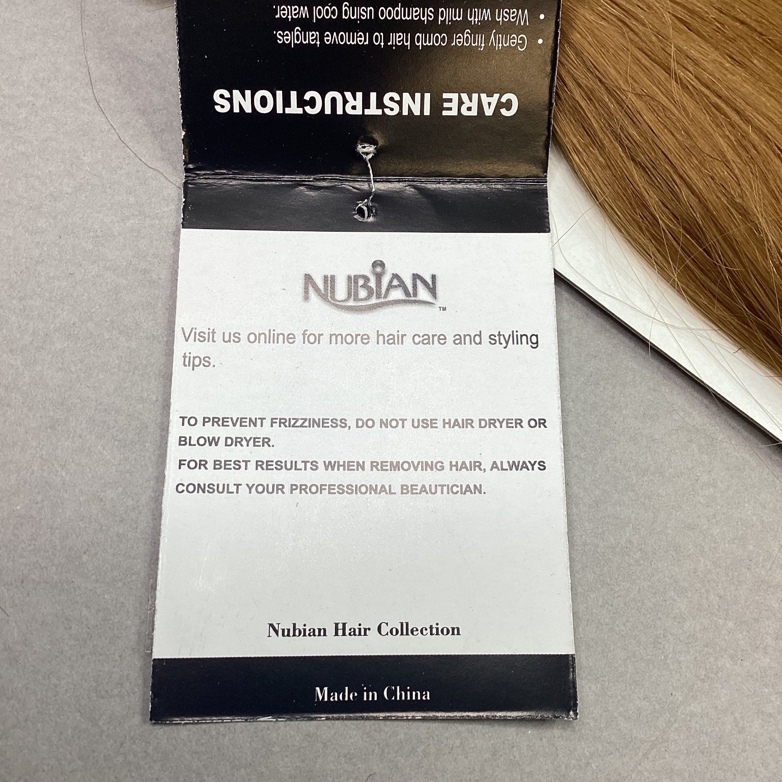 NUBIAN Premium Yaky Bulk Human Hair Extensions 14″-16″ Color 27 Straight