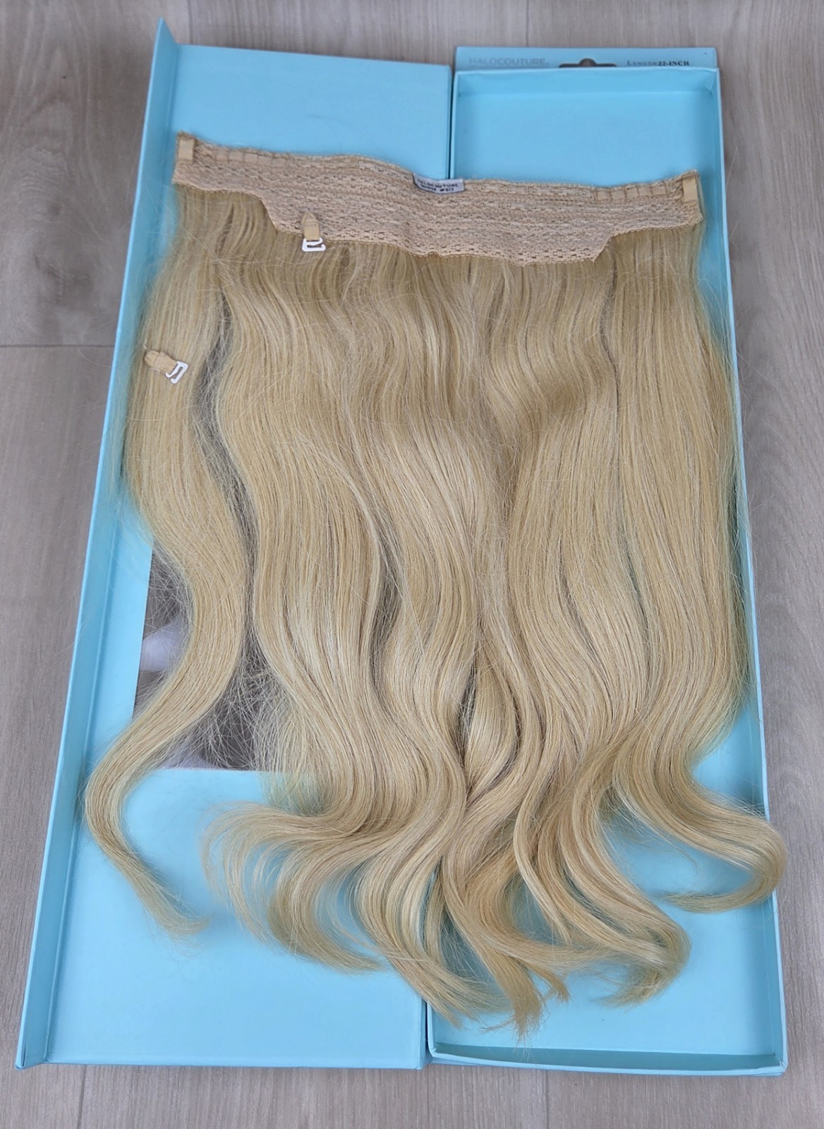 HALO COUTURE Layered Extensions 16-17″ #613 Blonde Genuine 100% Remy Human Hair