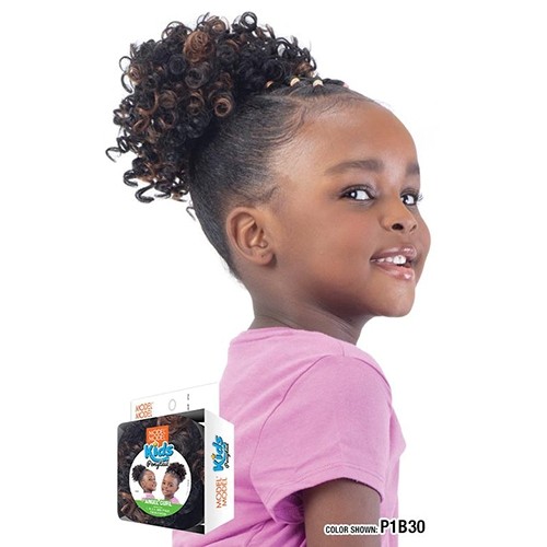 Afro style ponytail- Angel Curl Kid’S Ponytail
