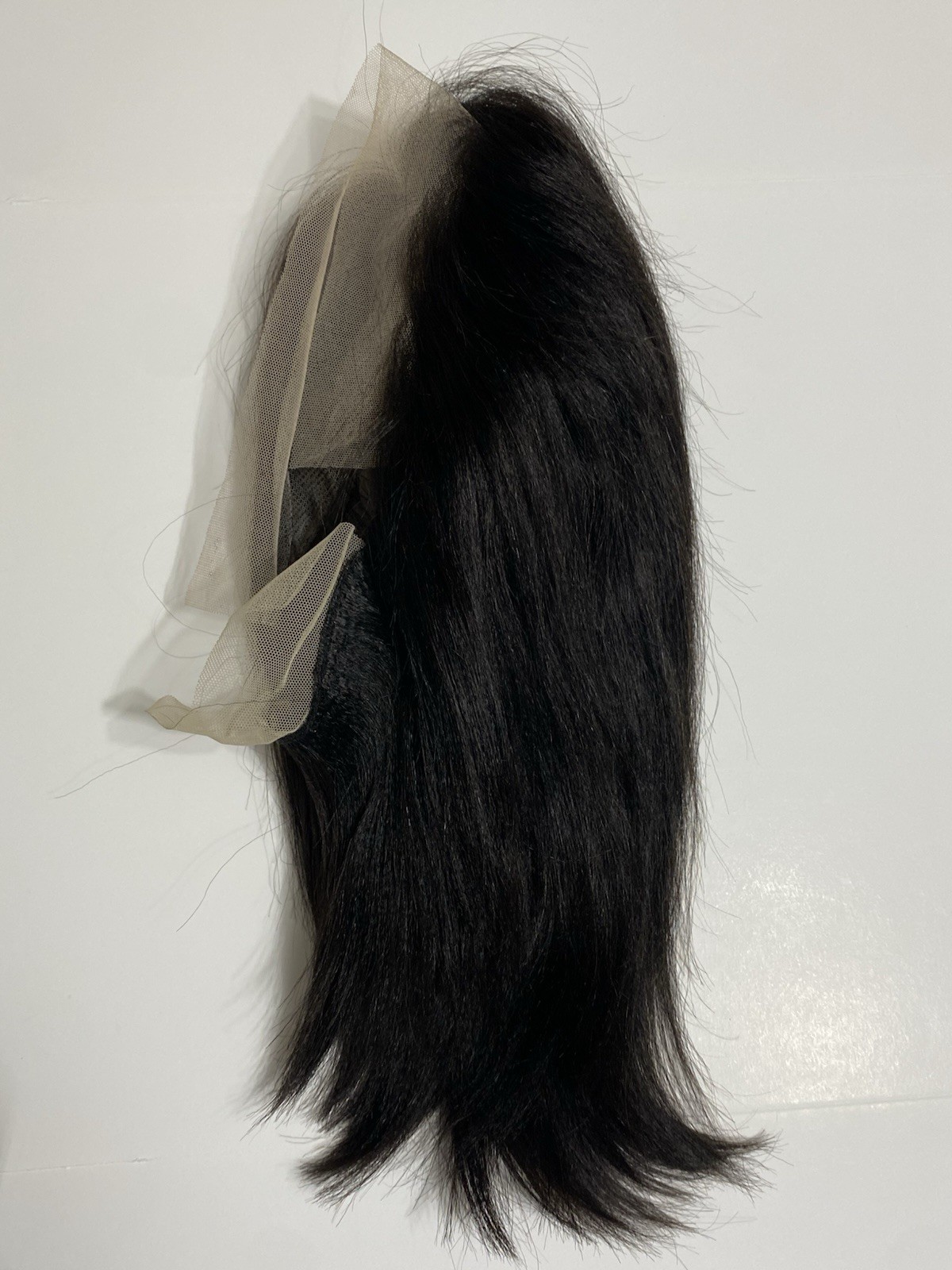 10” HD Lace Front Bob Wig 13×4 Pre Plucked Yaki Human Hair Black Natural Density