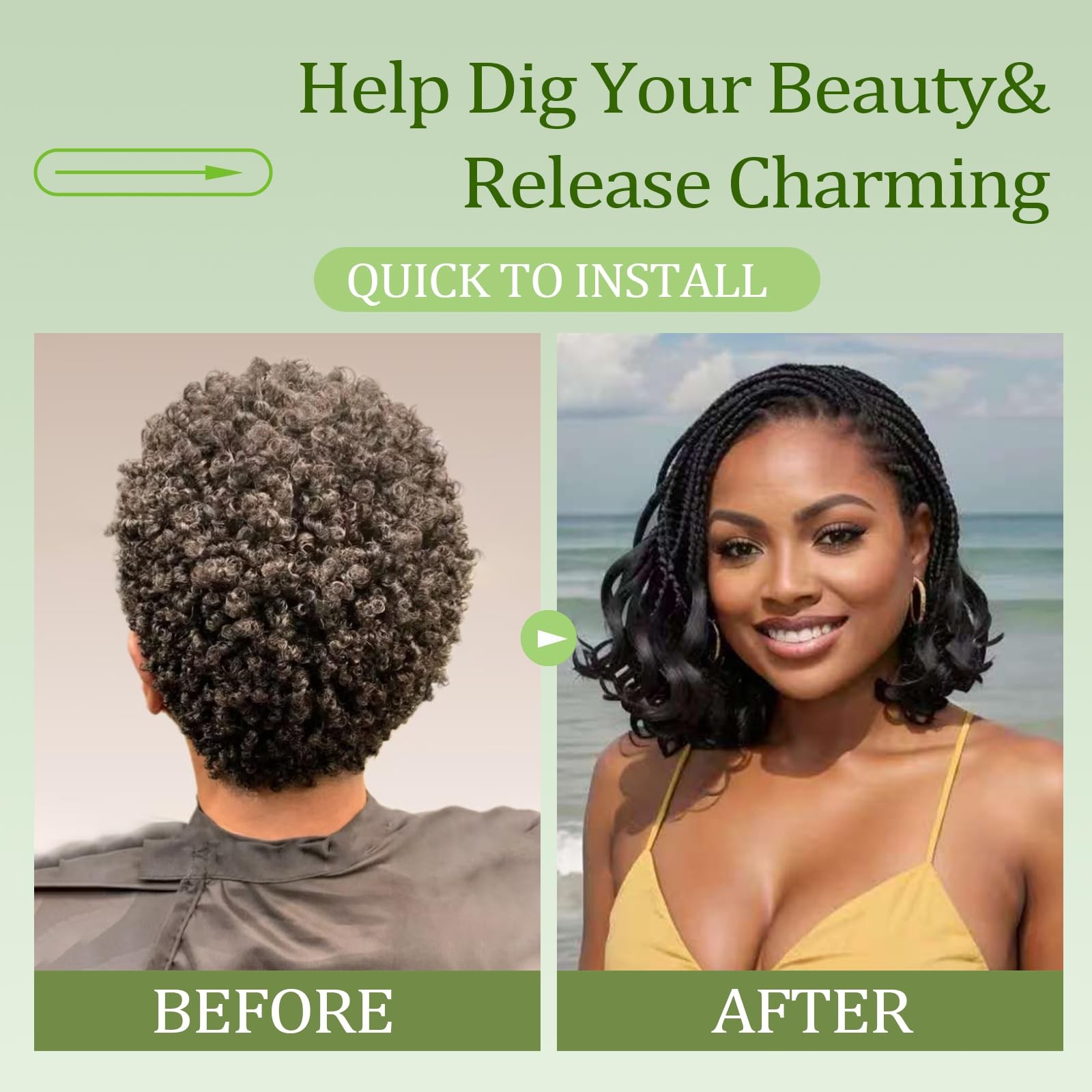 Bulvese French Curl Crochet Braids 30 Inch Braids Crochet Hair Pre Looped