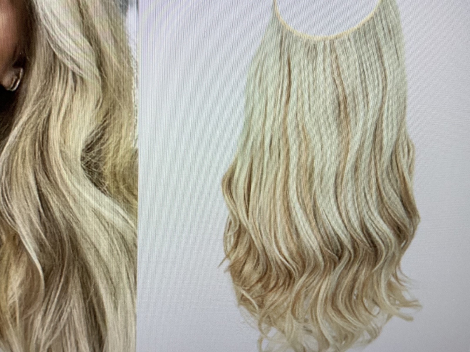 hair topper for women Sunny Blonde 16″ Half price!Not used,Just not right for me