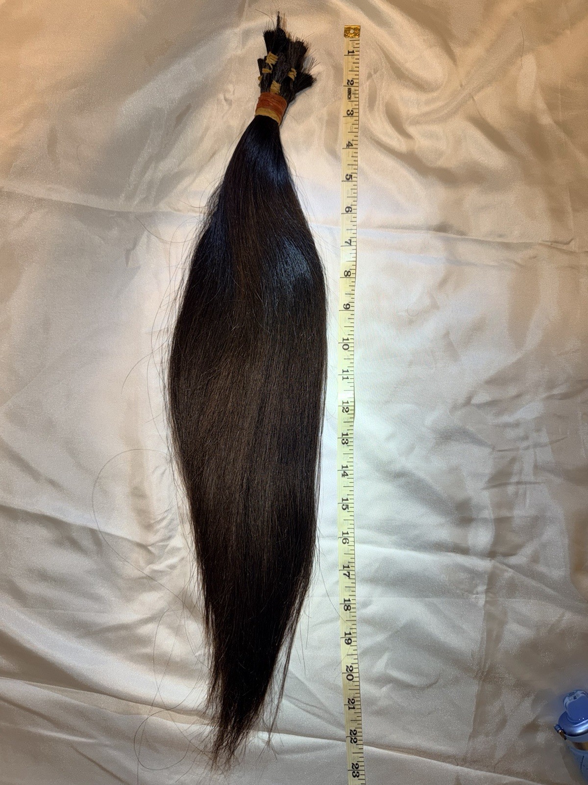 22 Inch, 85g Beautiful Human Hair Cut Ponytail, Fresh From Salon Single Donor. 2