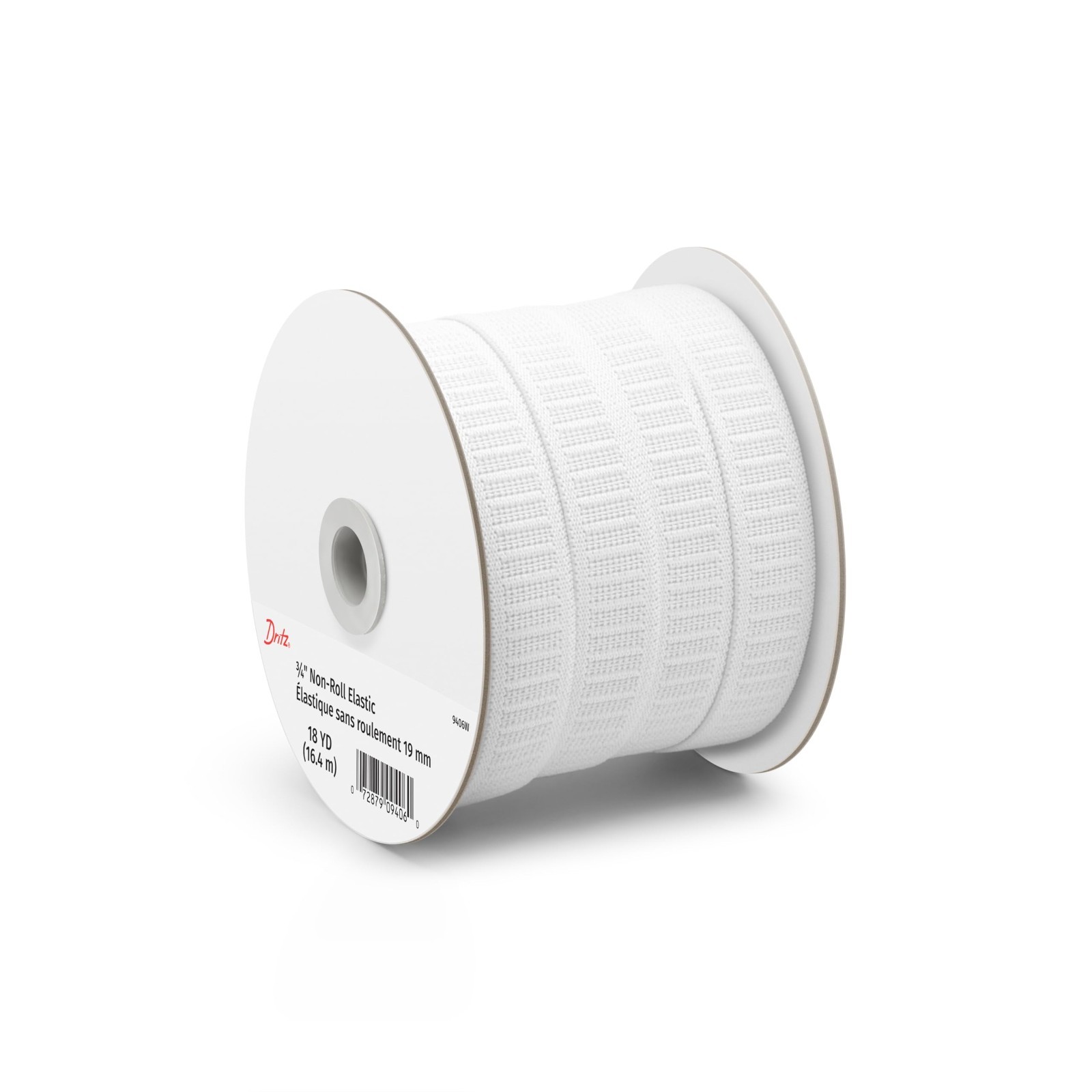 Non-Roll Woven Elastic, White, 3/4-Inch x 18-Yard – Sewing, Crafting, DIY Projec