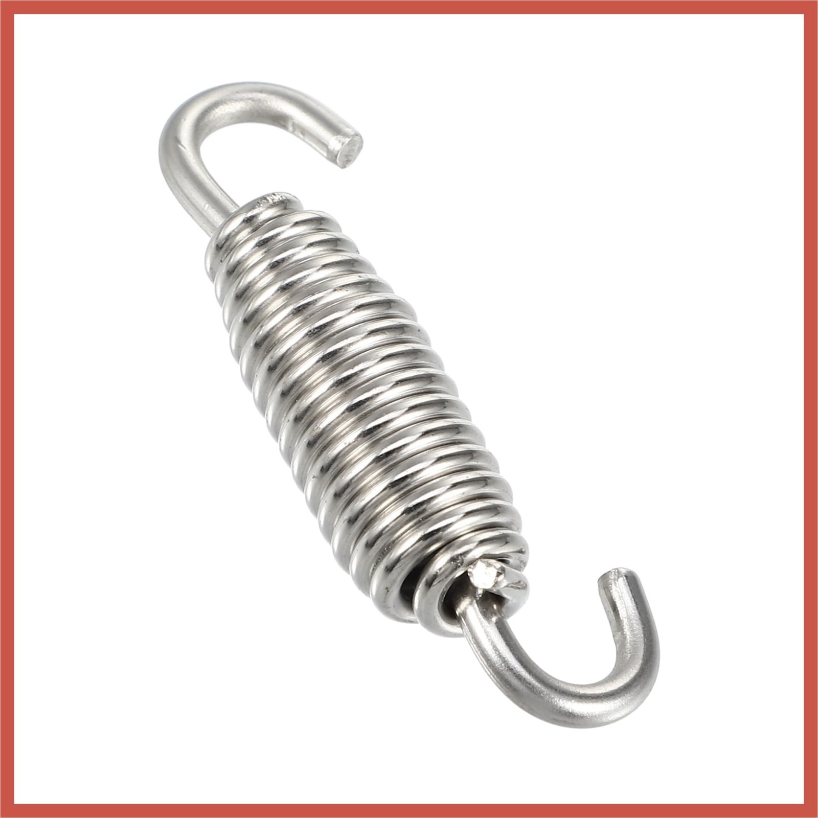 55mm Exhaust Muffler Springs for Motorcycle Universal Silver Tone Replacement
