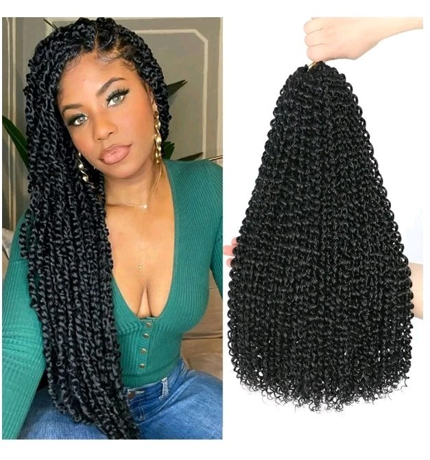 Dansama Passion Twist Hair Water Wave Crochet Hair for Black Women