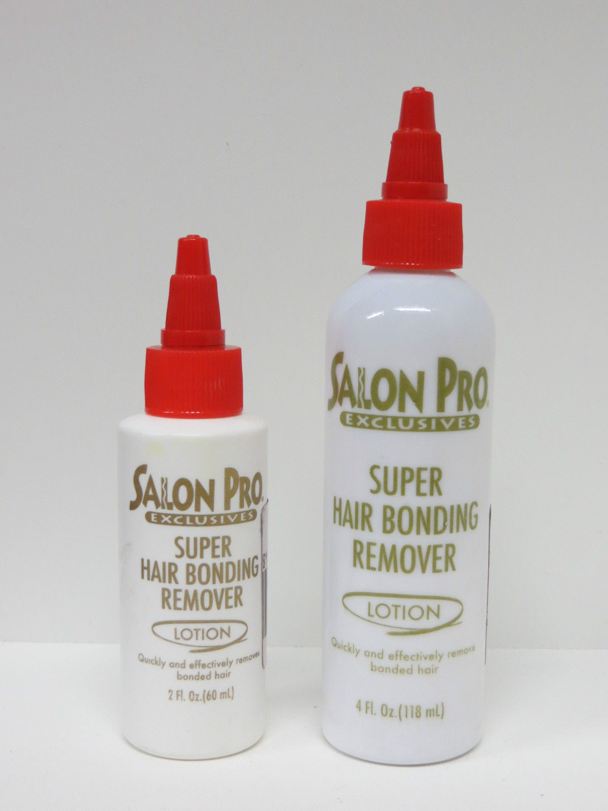 SALON PRO EXCLUSIVES PROFESSIONAL SUPER HAIR BONDING REMOVER LOTION 2OZ, 4OZ