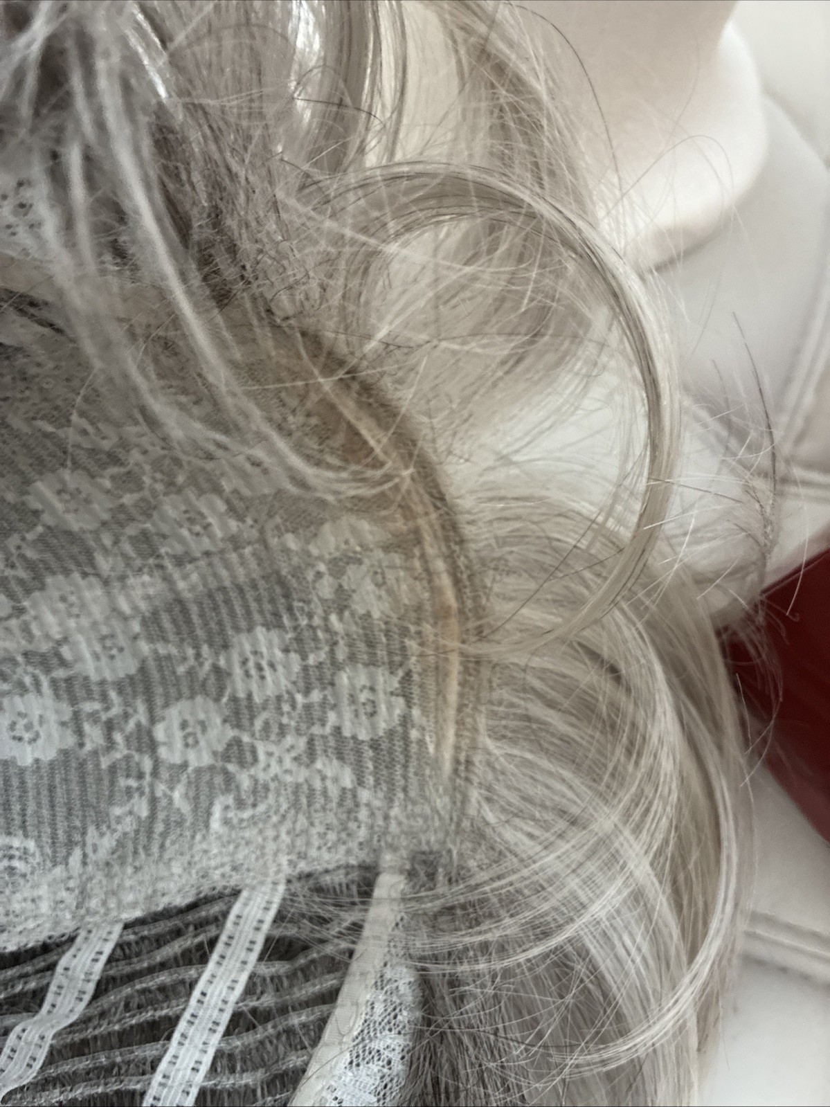 Rene of Paris Wig Silver Stone Short Pixie Cut Grey White Salt Pepper Bob