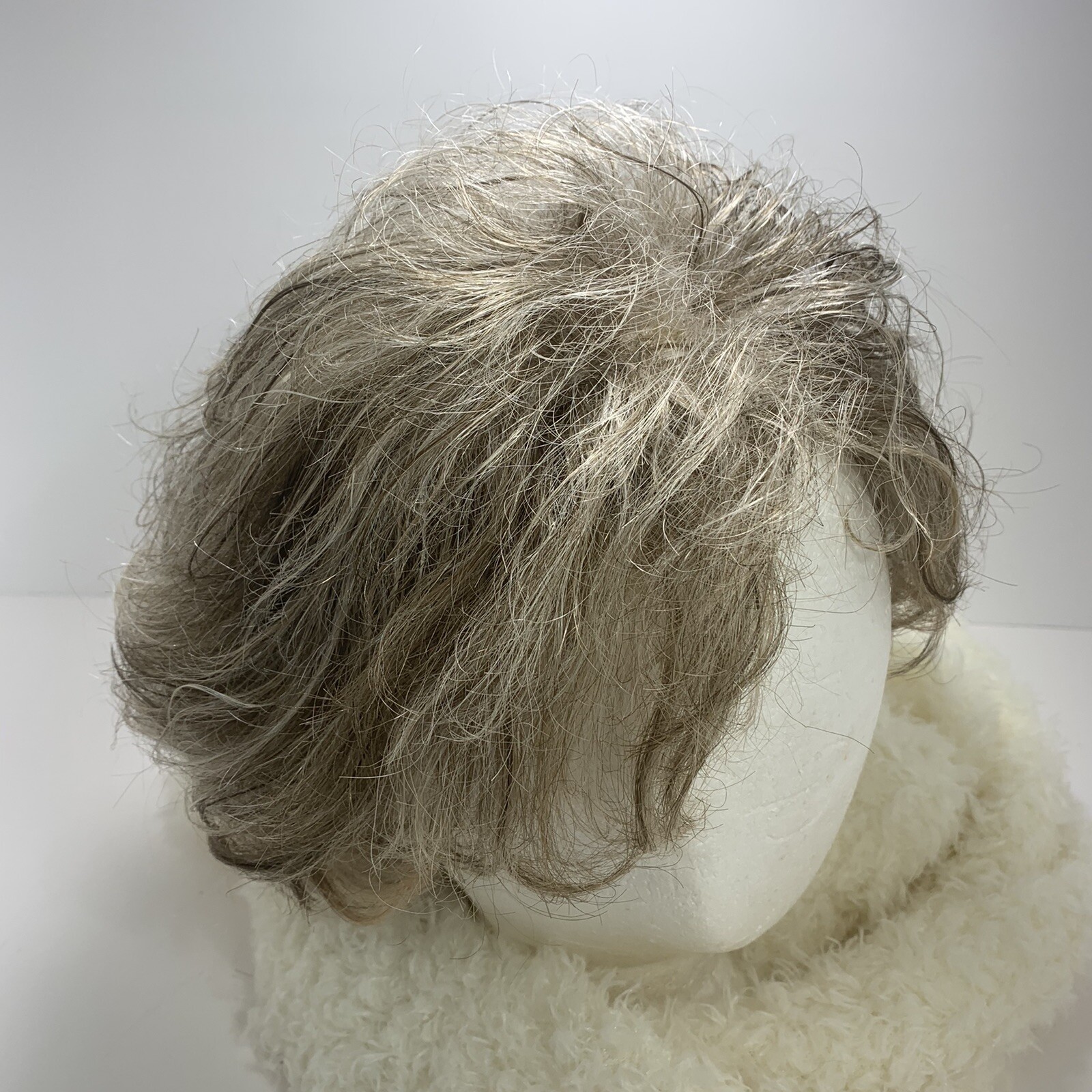 TWC Perfect Image Wig Layered Full Body Bob Blonde Highlighted Whispy