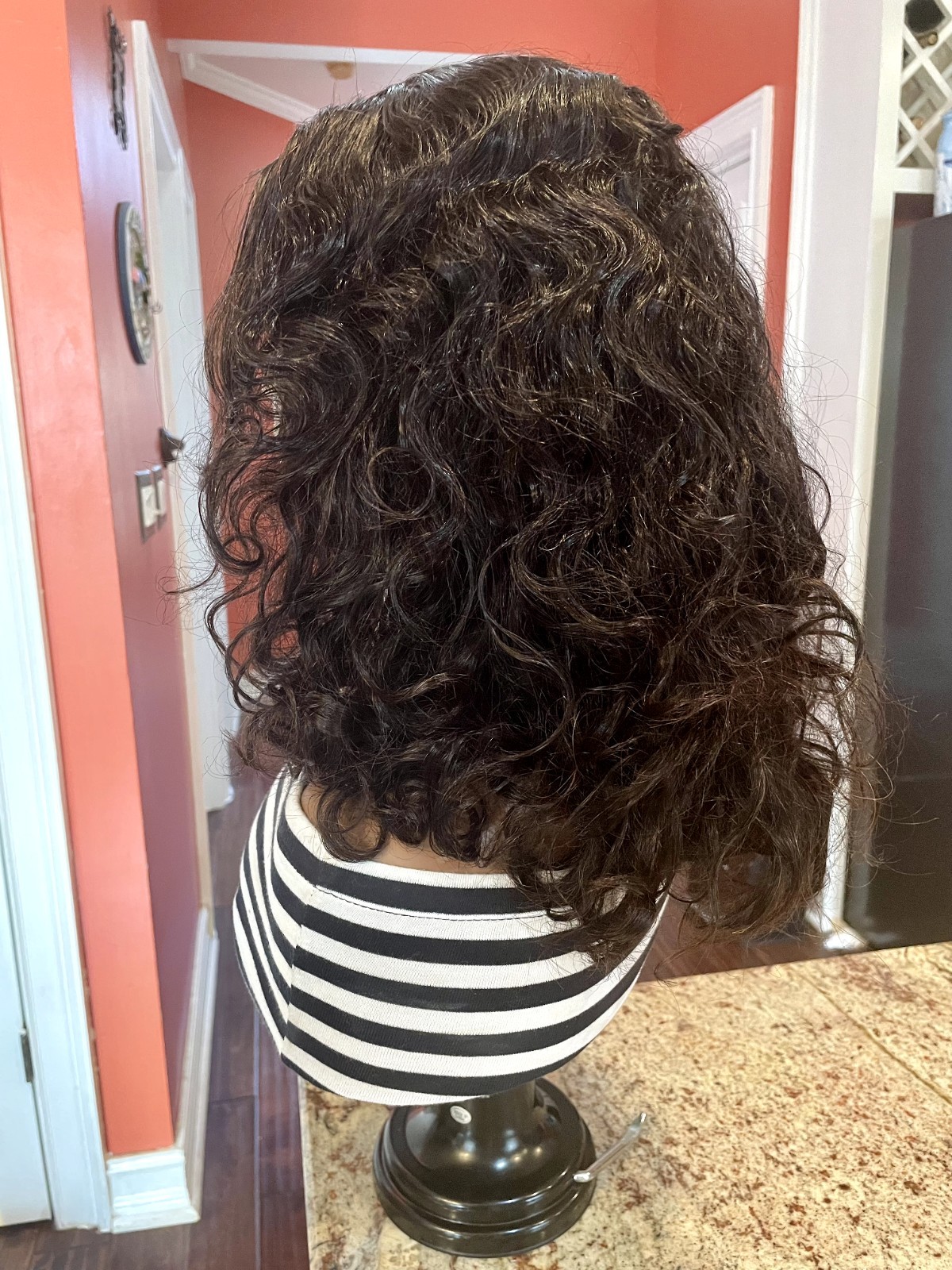 Cambodian Loose Wave Hair Glueless 14″ Wig 250% Density, Authentic