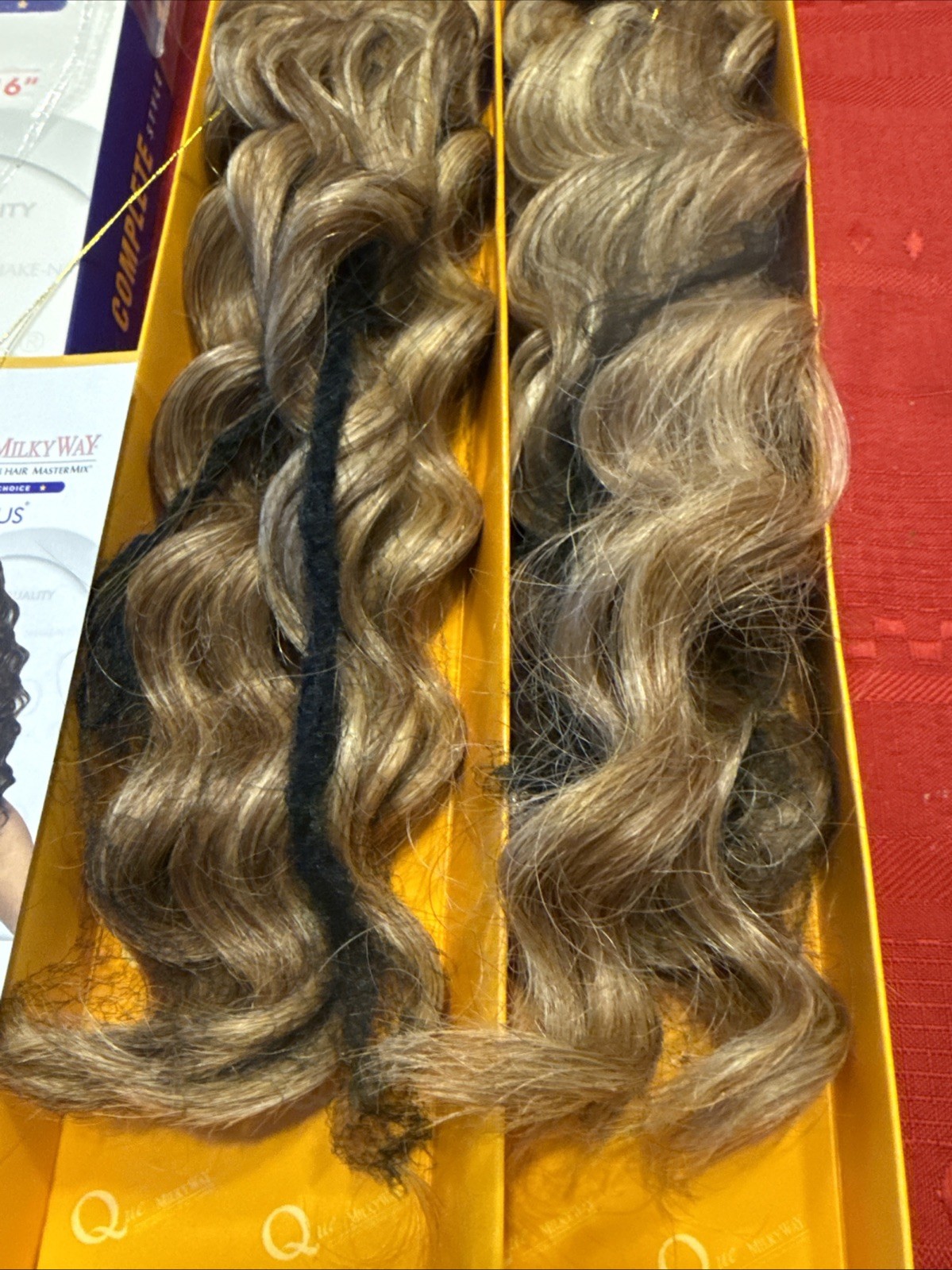 653 Human Master Mix Gf8642 Extensions Very Soft 2-14” And 2-16”